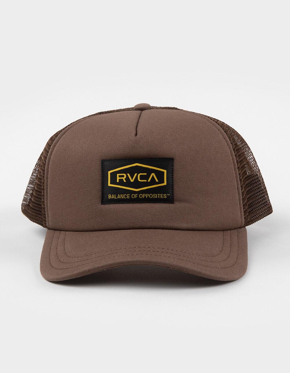 RVCA Dayshift Foam Trucker Hat - BROWN Product Image