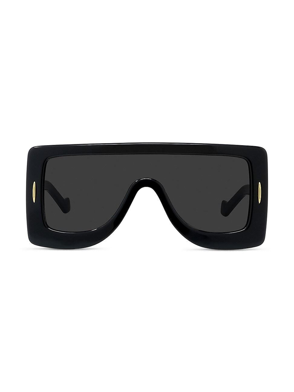 Mens Chunky Anagram 140MM Mask Sunglasses Product Image