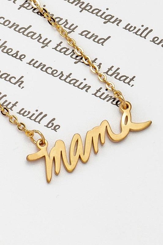 Mama pendant Necklace Product Image
