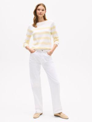 Stripe Boatneck Sweater Product Image