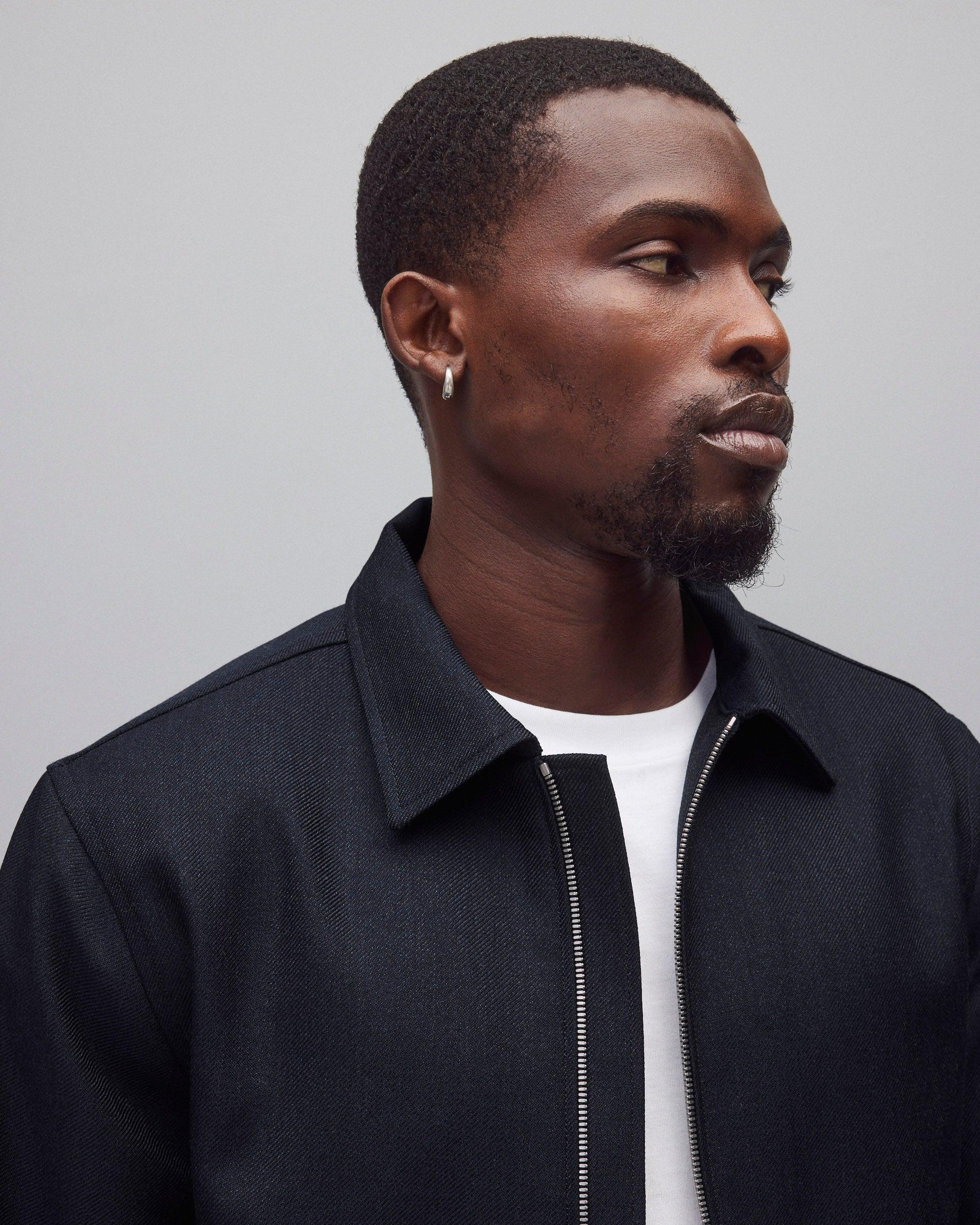 Sabbath Embellished Cropped Hoodie Washed Black | ALLSAINTS US Product Image