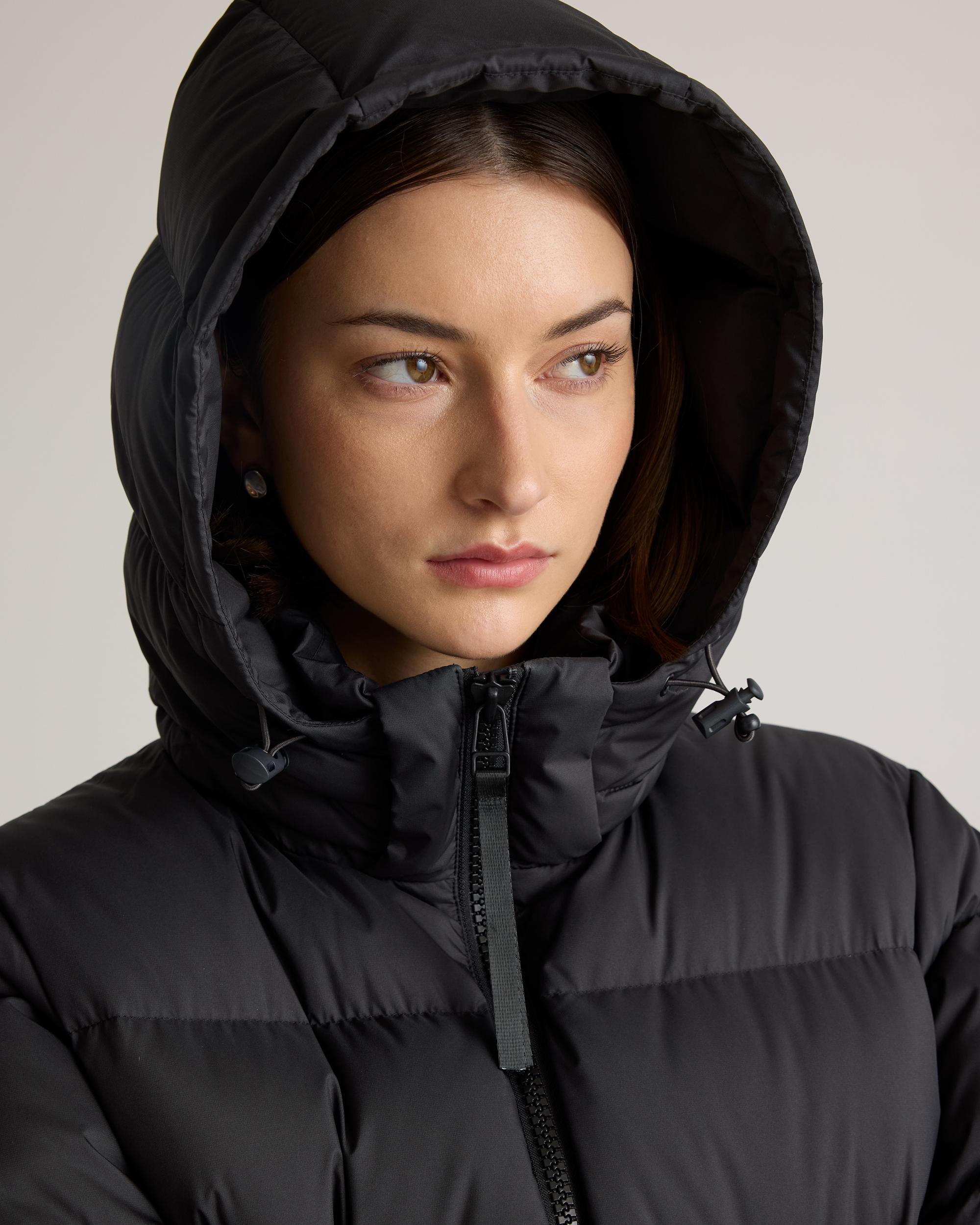 Quince | Women's Responsible Down Cinch Waist Puffer Jacket Size XS, Recycled Polyester Product Image
