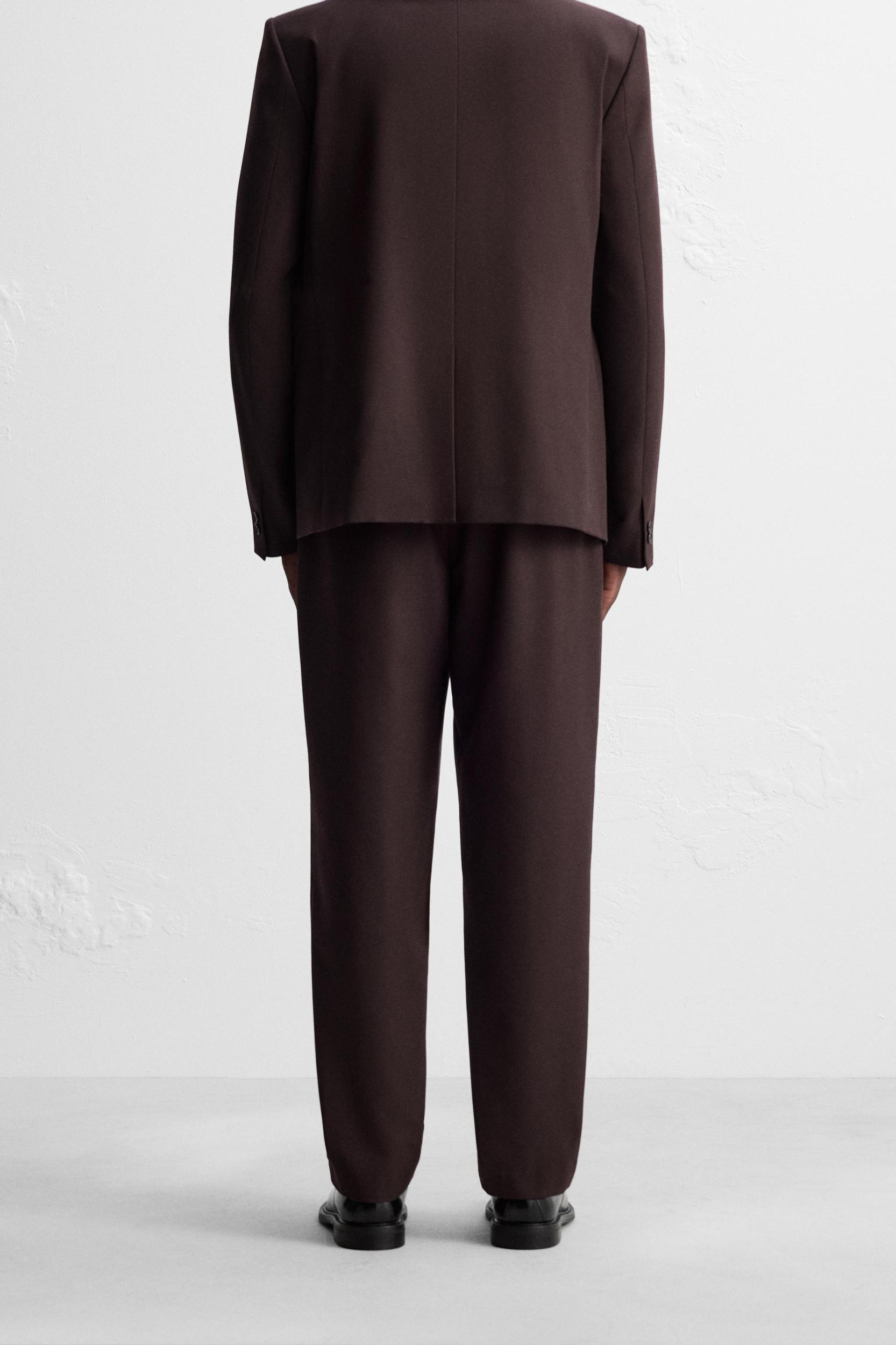 REGULAR FIT SUIT PANTS Product Image