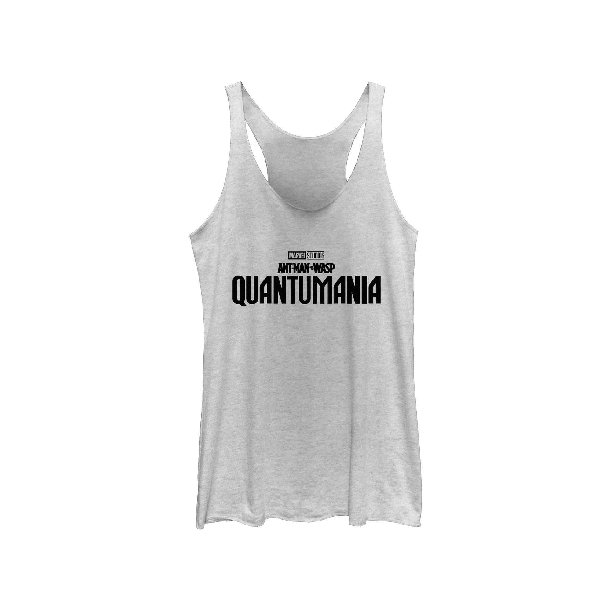 Disney's Marvel Ant-Man And The Wasp Quantumania Juniors' Logo Tribrend Racerback Graphic Tank Top Top, Girl's,  Product Image