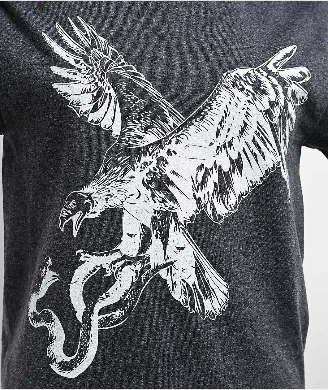 Ninth Hall Prey Charcoal T-Shirt Product Image