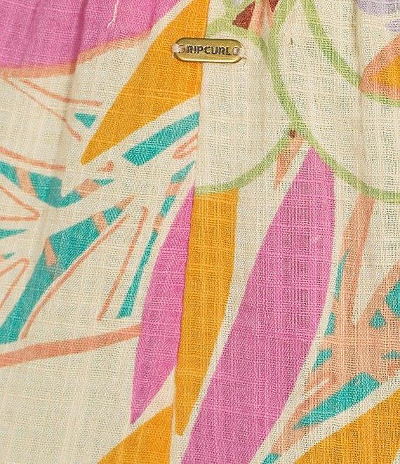 Rip Curl Cala Mid Rise Printed Coordinating Vadella Shorts Product Image