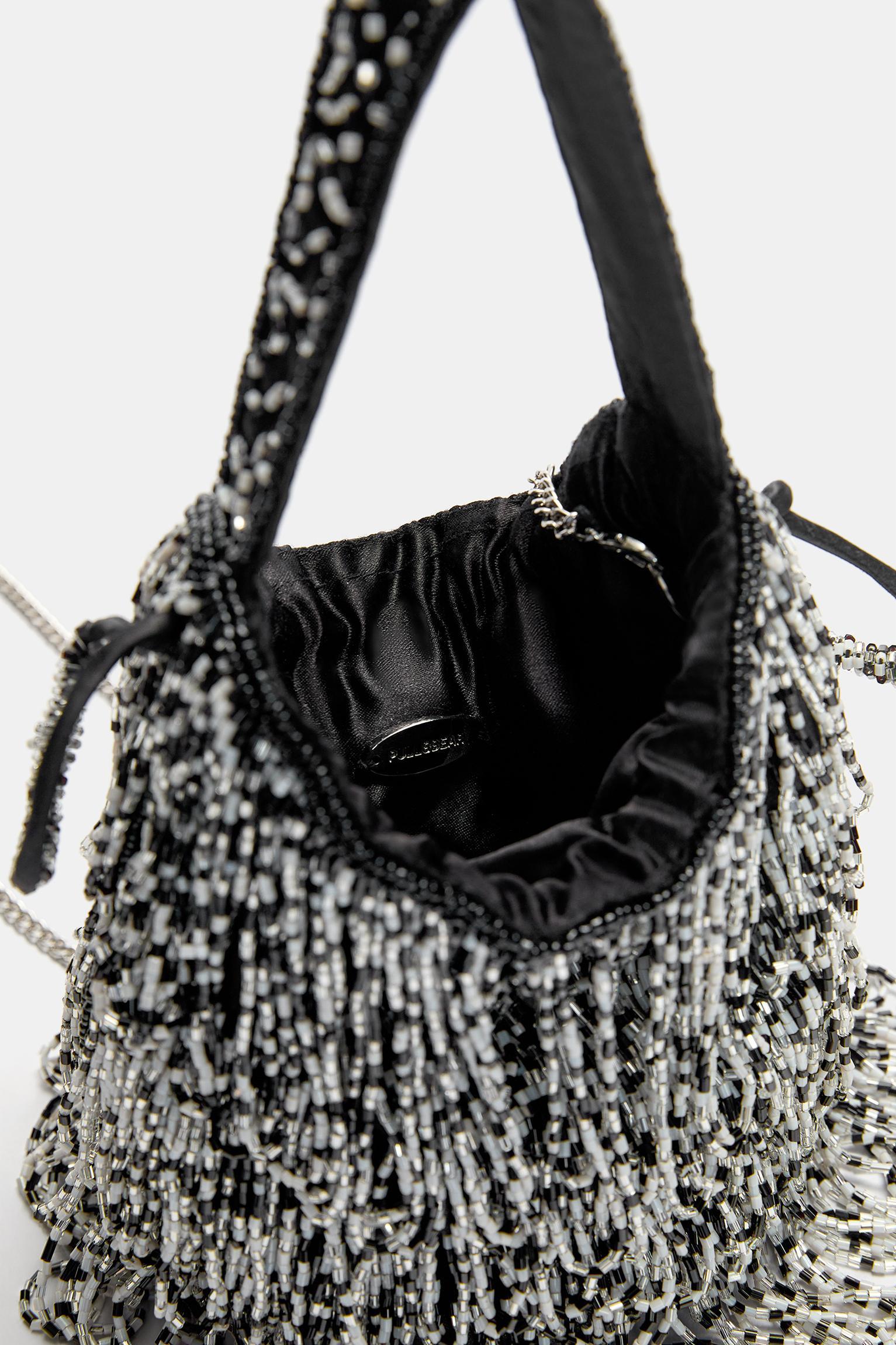 Bucket bag with beads Product Image