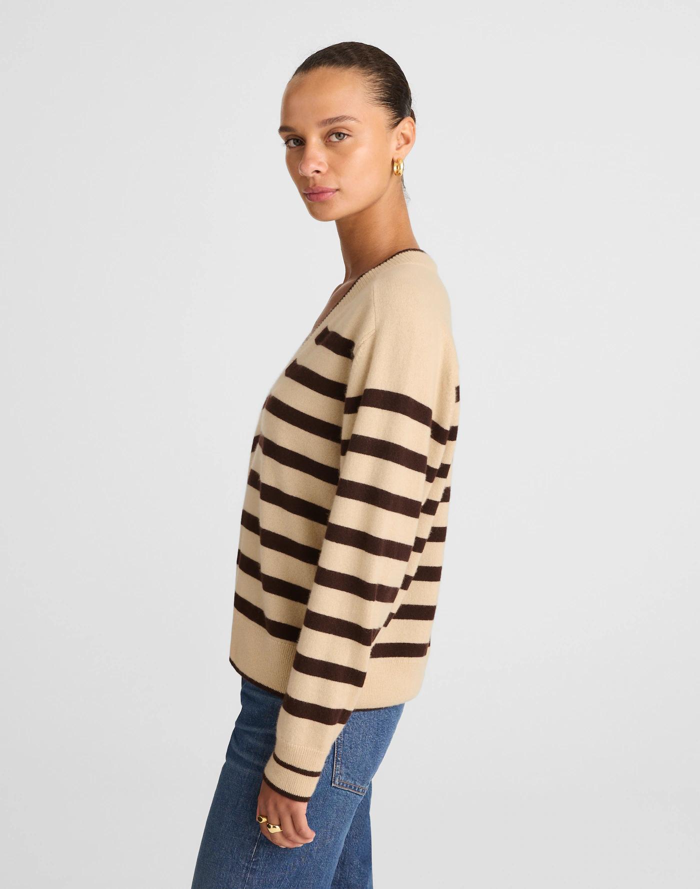 Cashmere V-Neck Sweater Product Image