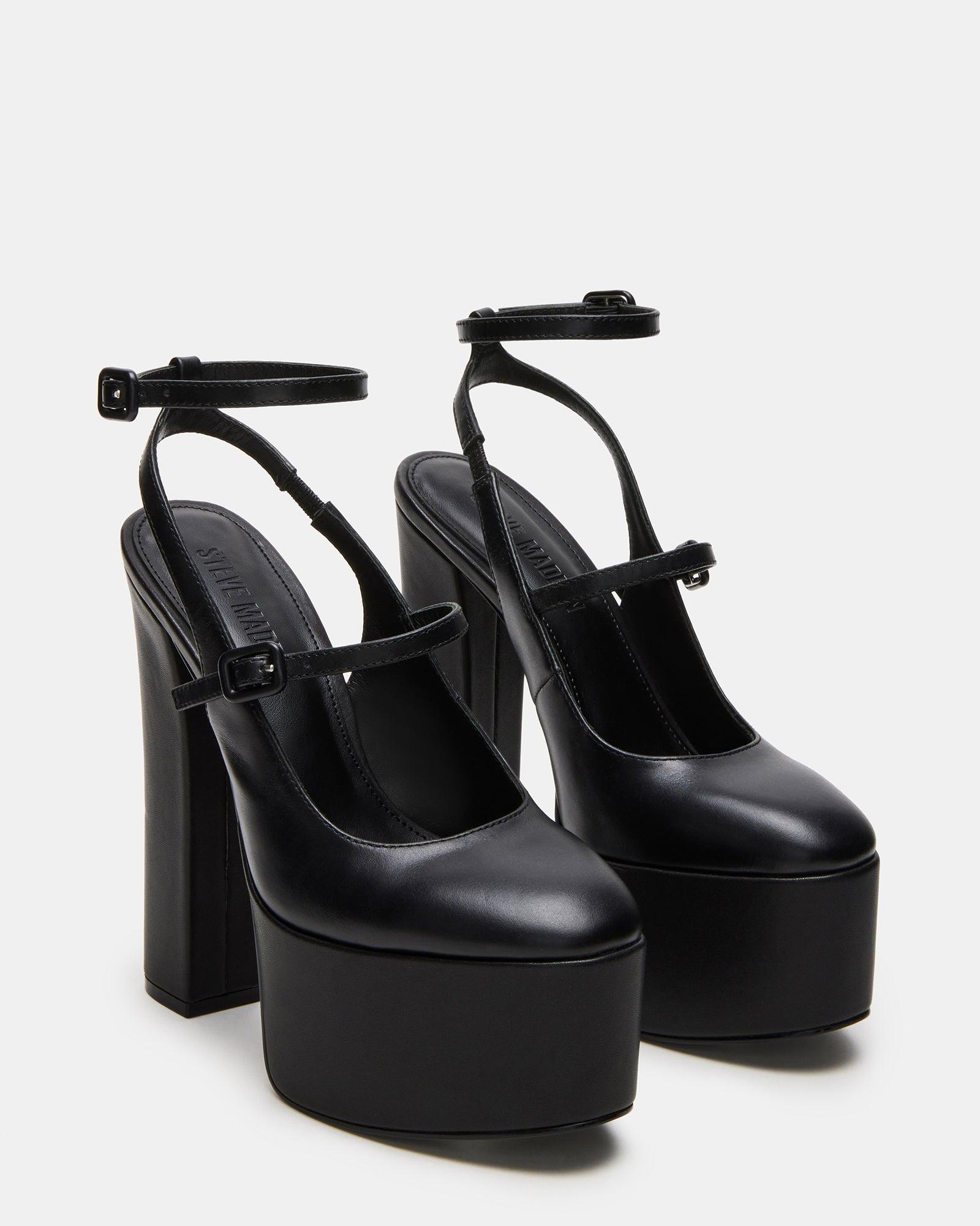 SCOTLYN BLACK LEATHER Female Product Image