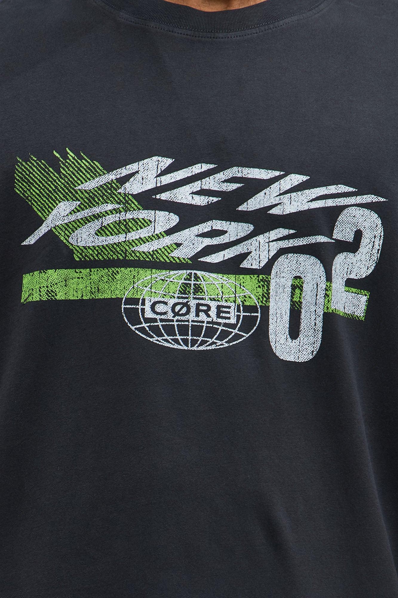 New York Core Oversized Short Sleeve Tee - Black Product Image