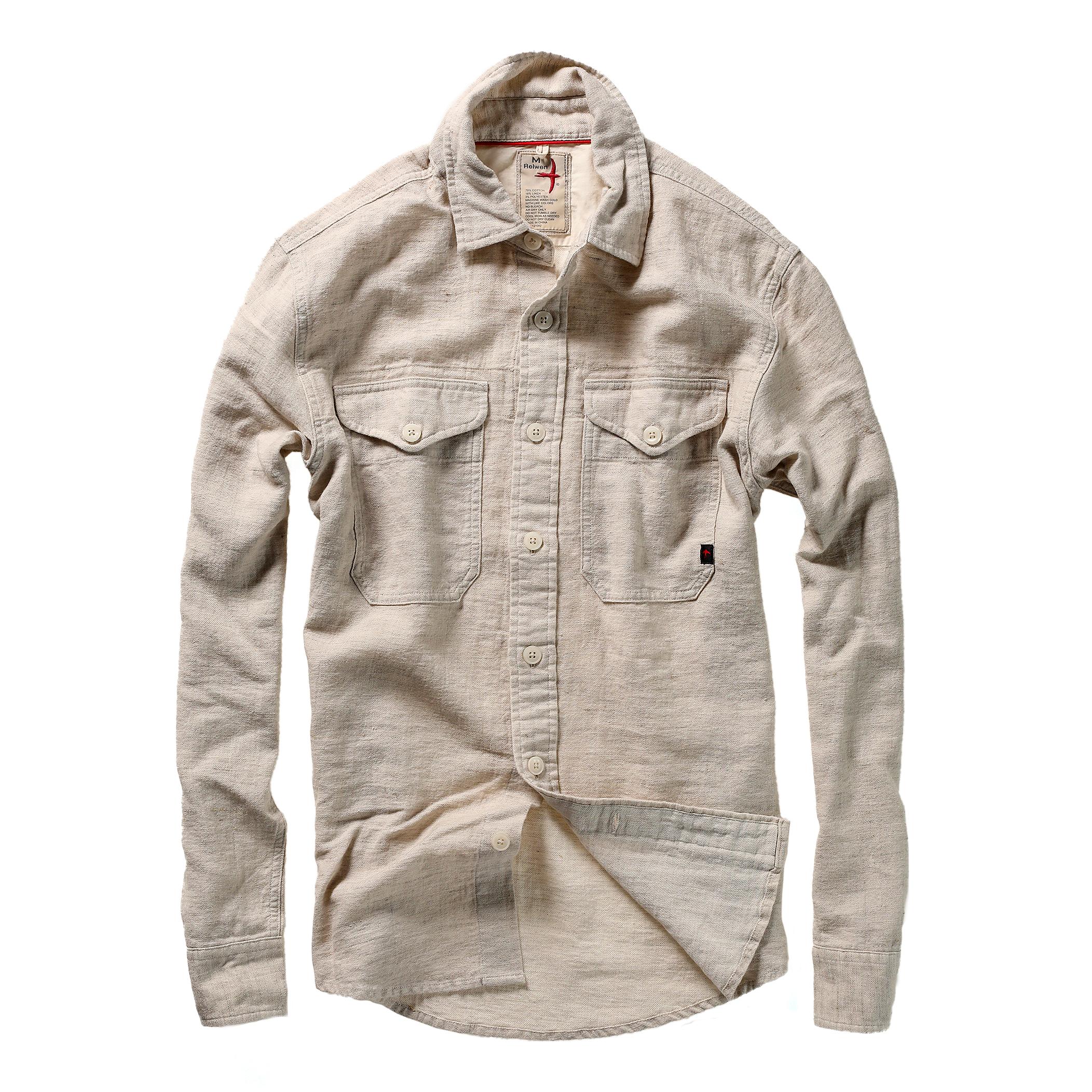 Slub Linen Workshirt Product Image