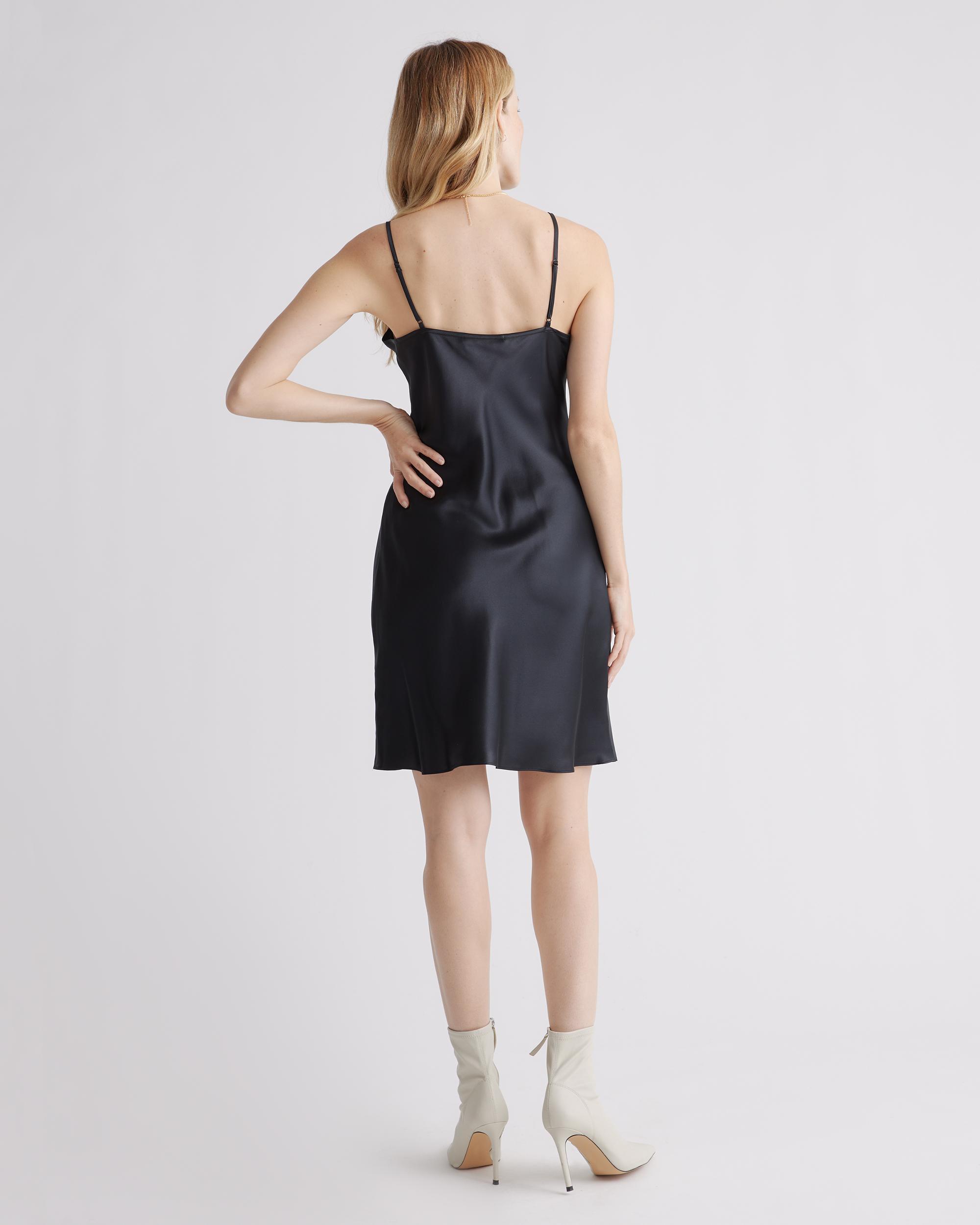 Quince | Women's Mini Slip Dress Size XS, Silk Product Image