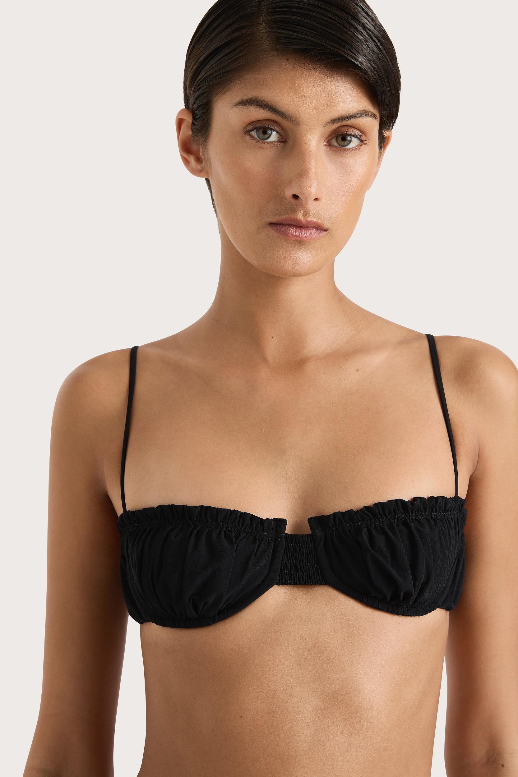 Esterel Bikini Top Black - Final Sale Product Image