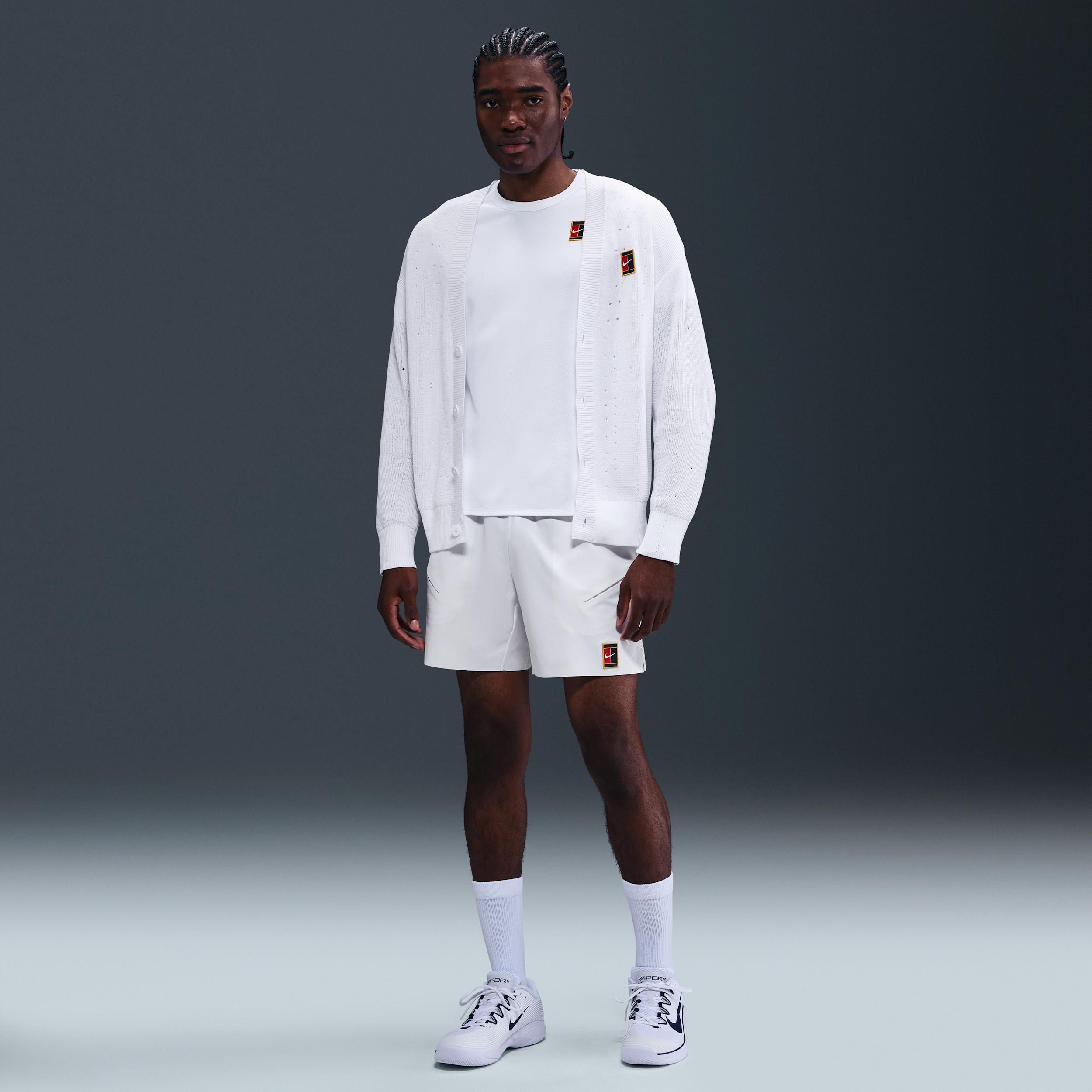 Nike Mens Court Slam Dri-FIT ADV Tennis Top | HM6710-353 Product Image