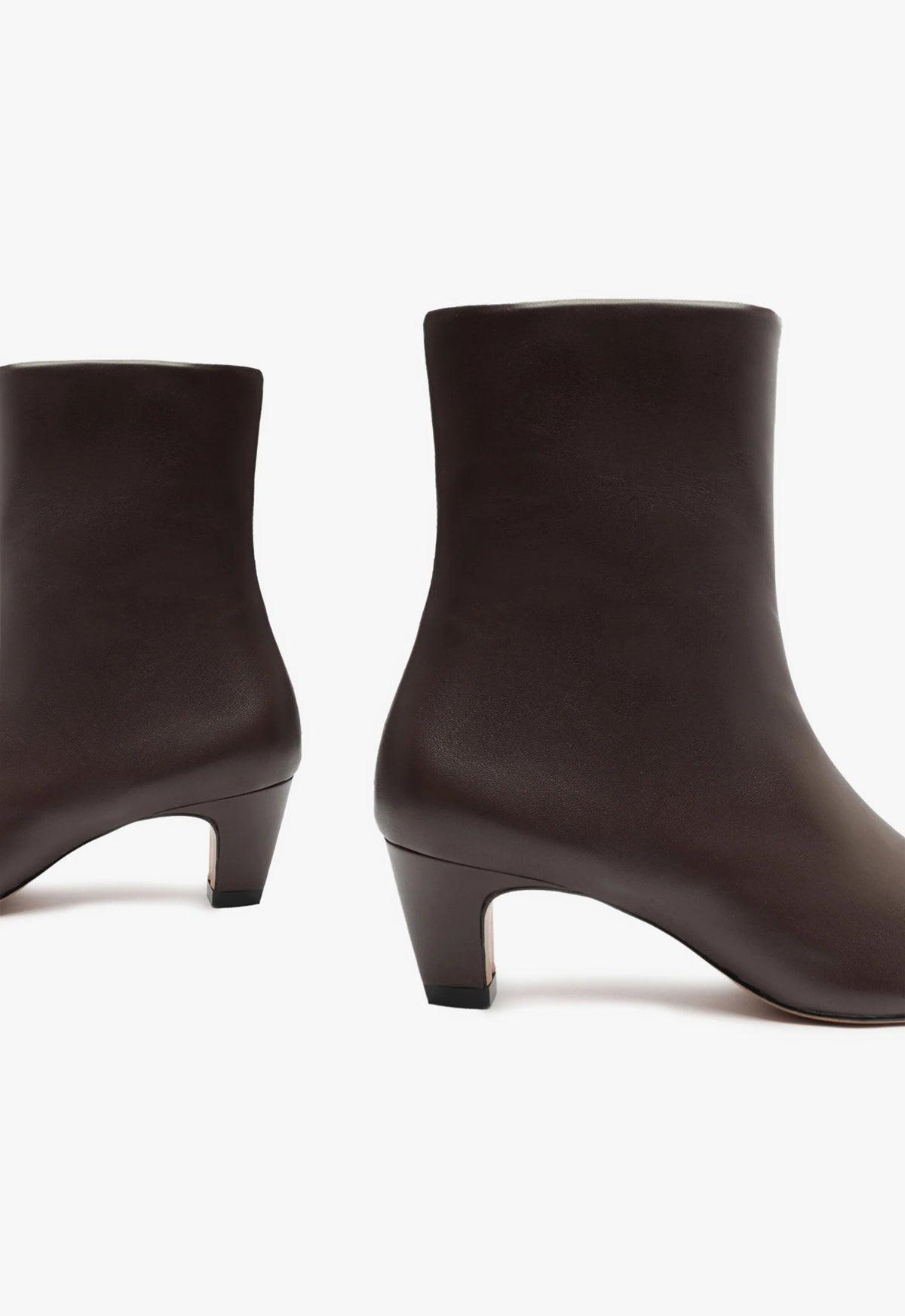 Dellia Nappa Leather Bootie Female Product Image