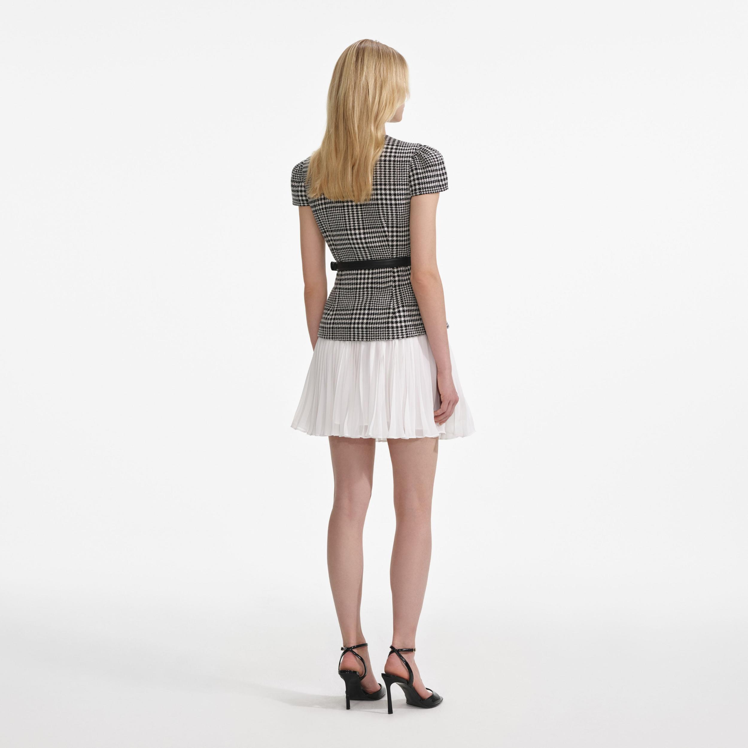 Houndstooth Mini Dress Product Image