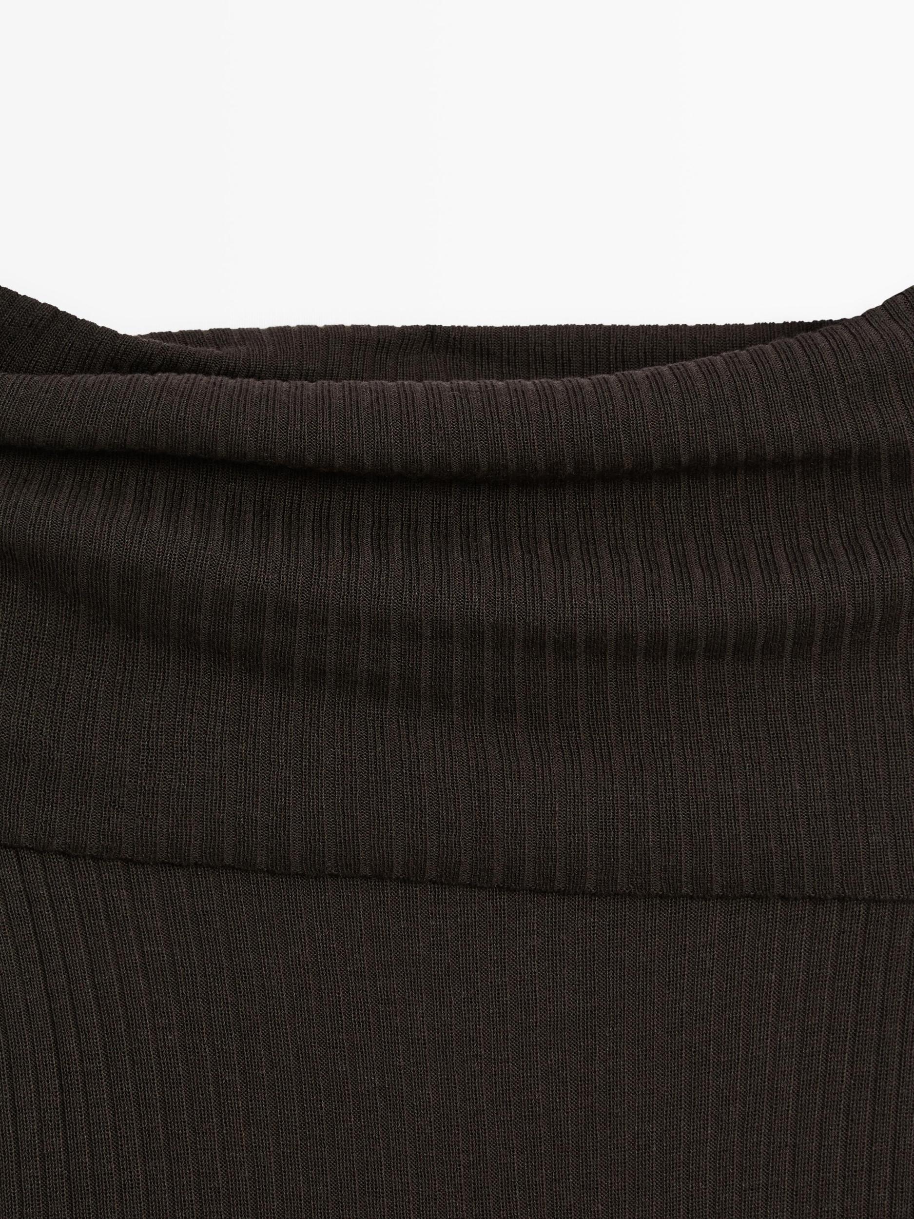 Ribbed knit sweater Product Image