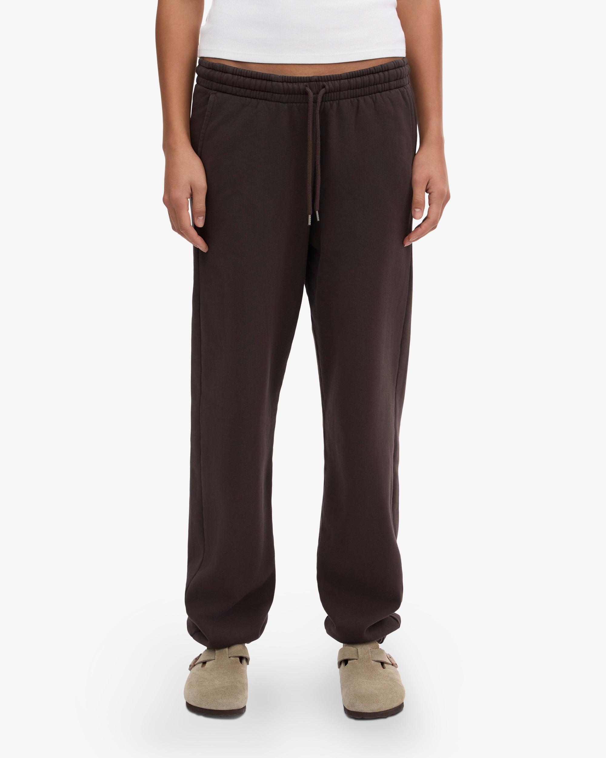Organic Sweatpants - Coffee Brown Product Image
