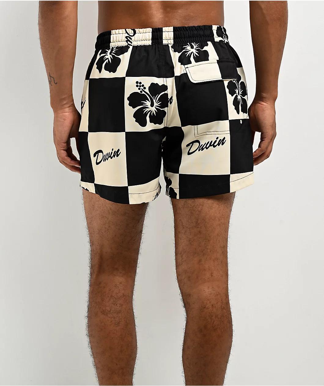 Donut Logo Blue Wash Denim Shorts Product Image