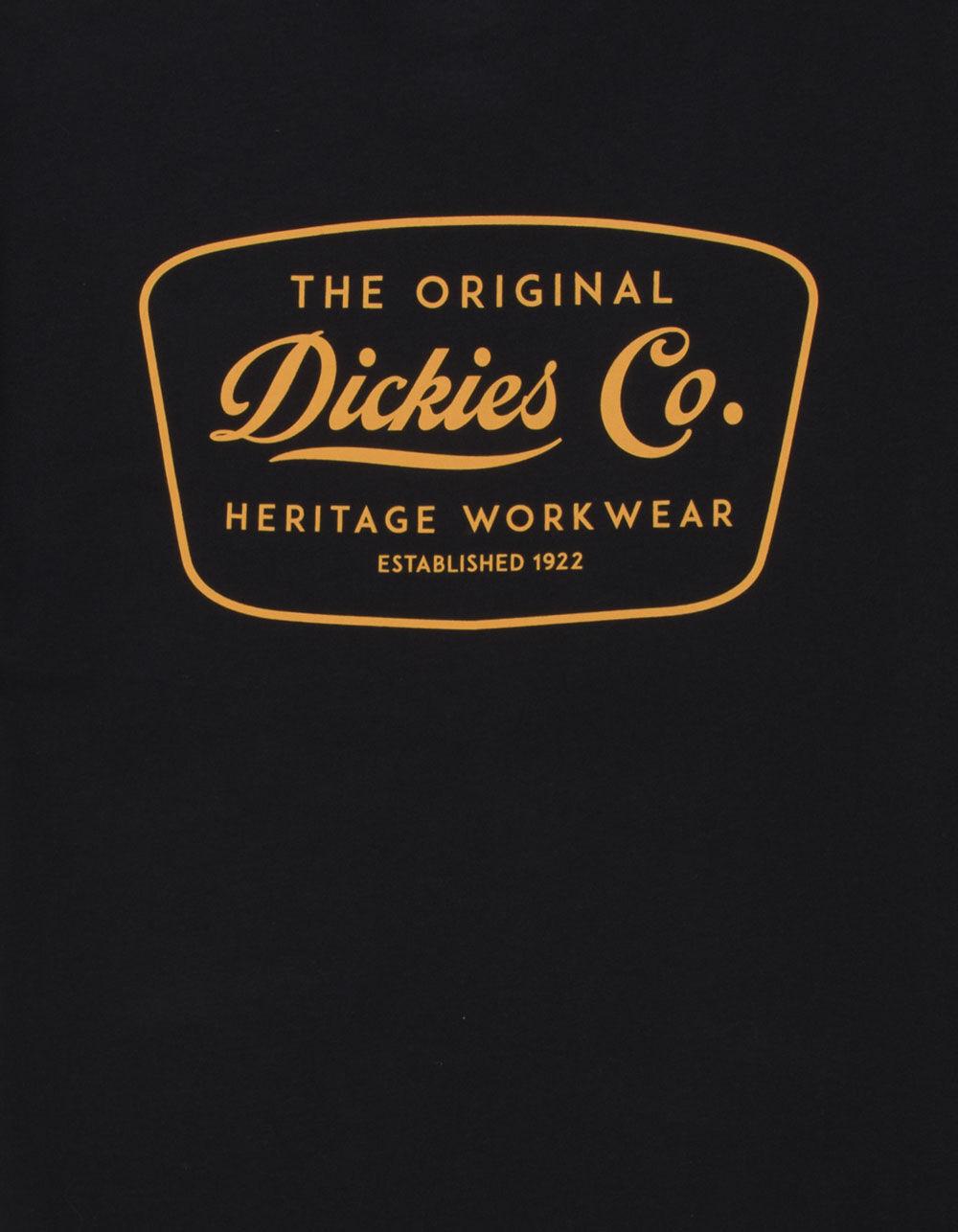 DICKIES Heritage Workwear Mens Tee - BLACK Product Image