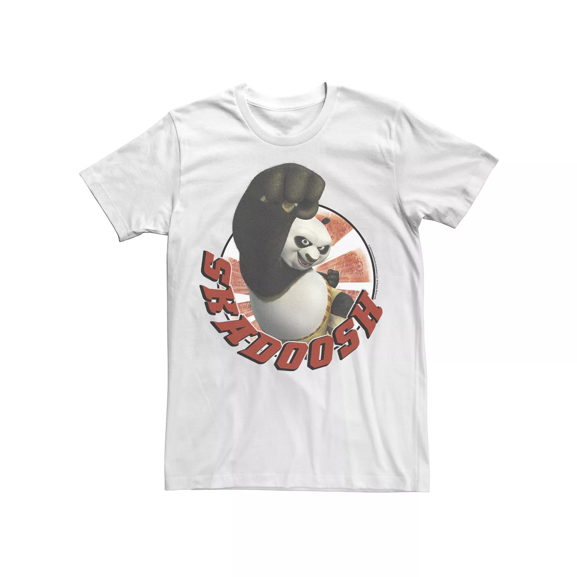Men's Kung Fu Panda 2 Portrait Tee, Size: Large, White Product Image