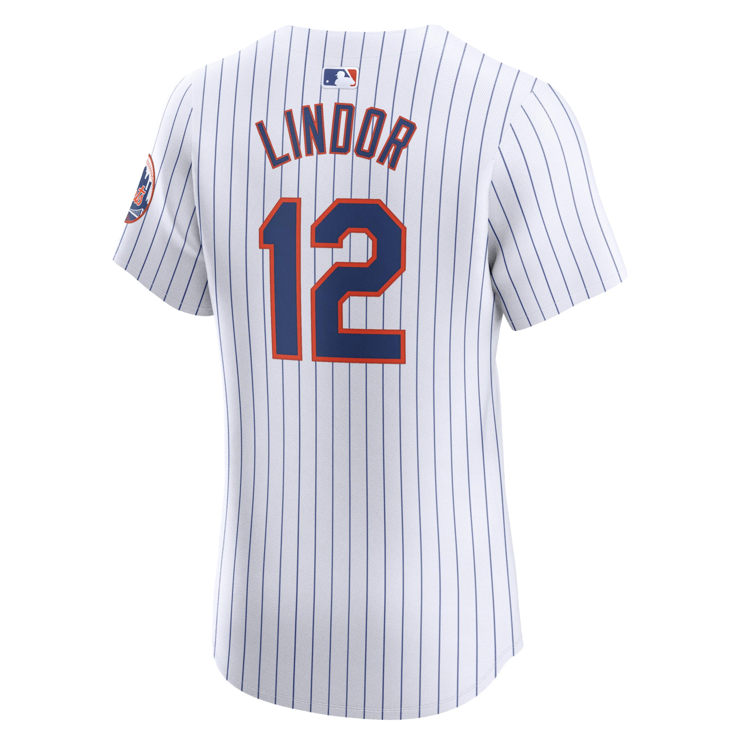 Francisco Lindor New York Mets Nike Mens Dri-FIT ADV MLB Elite Jersey | 90B0NMHONM9-00F Product Image