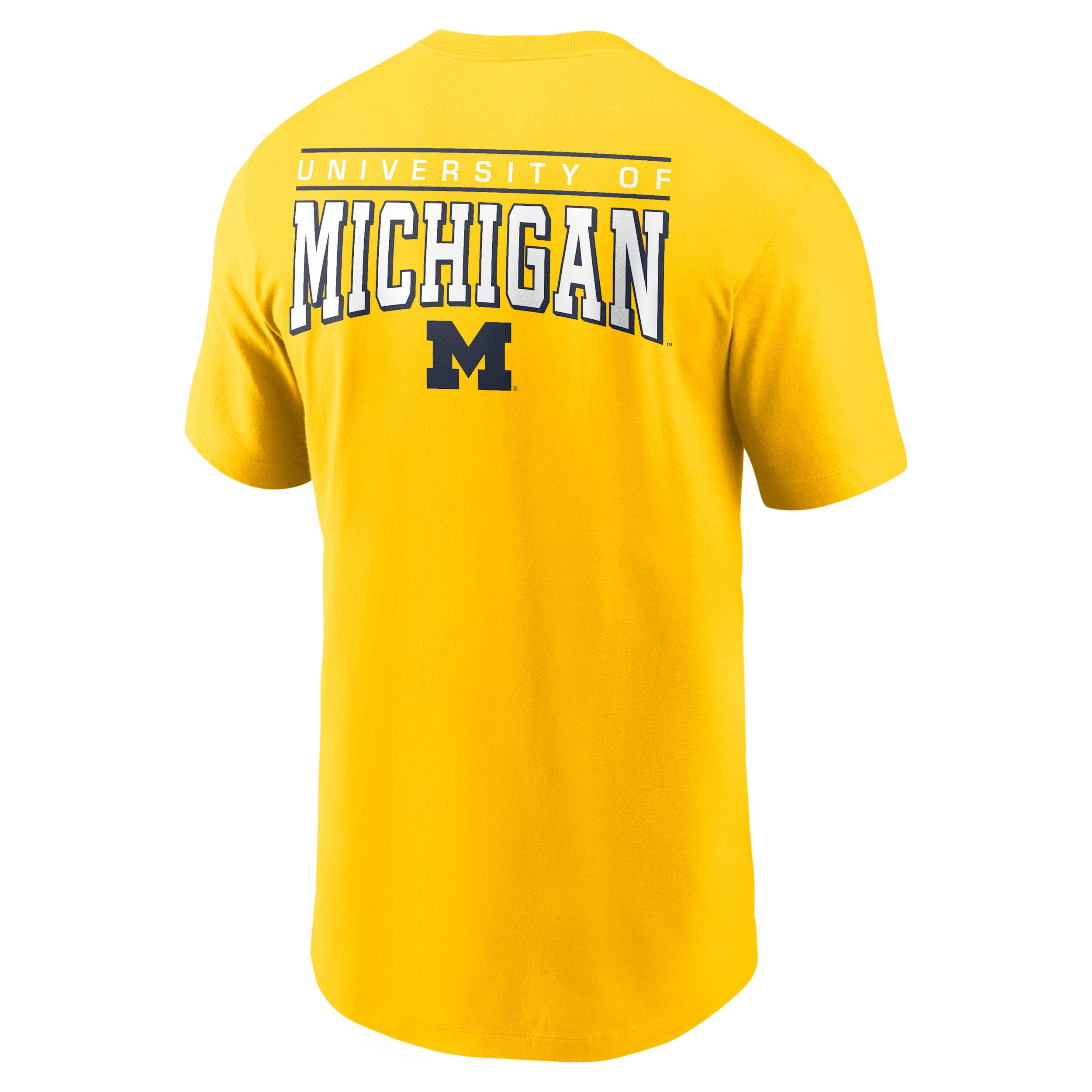Men's Michigan Wolverines Jordan College T-Shirt Product Image