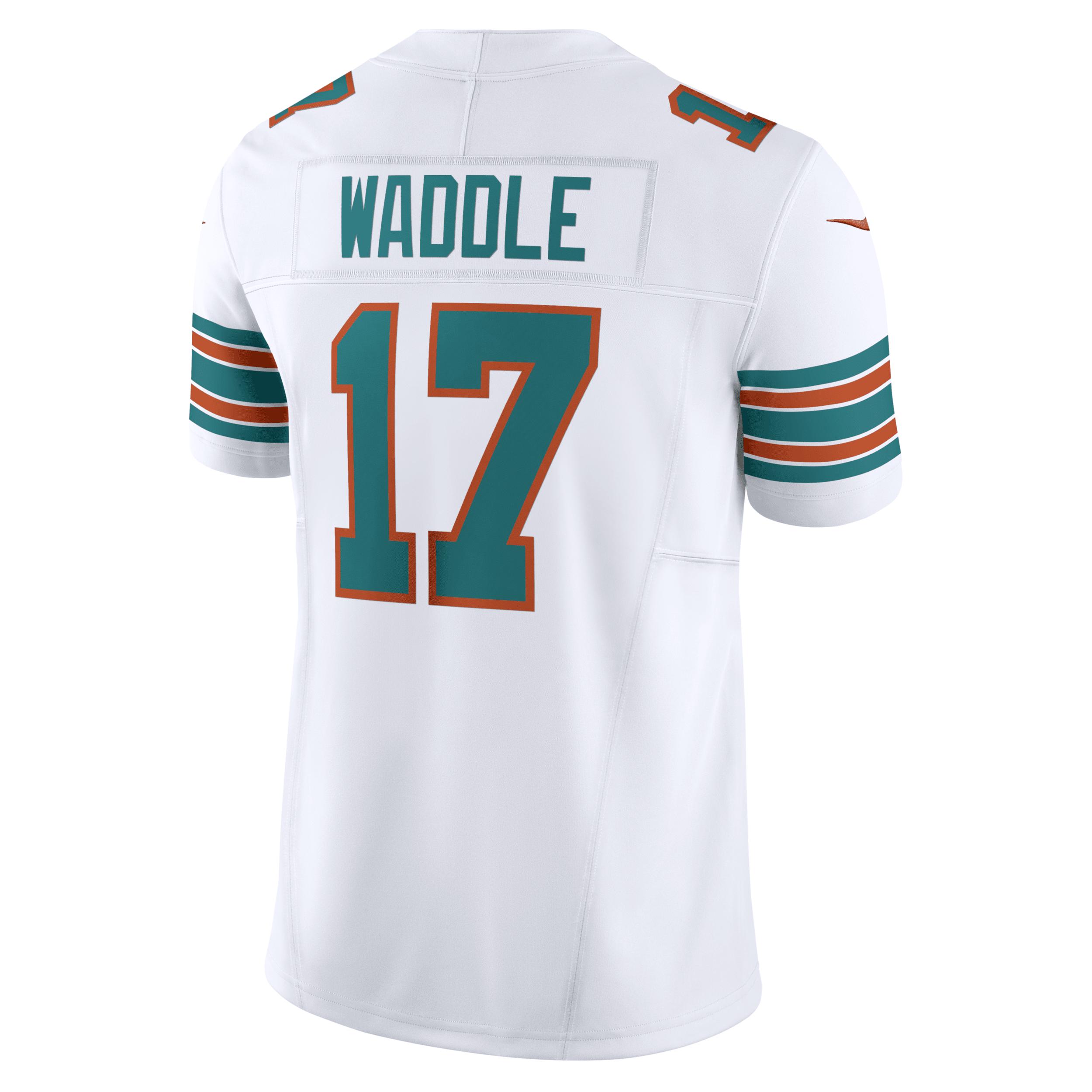 Jaylen Waddle Miami Dolphins Nike Mens Dri-FIT NFL Limited Football Jersey | 31NMDL2A9PF-0Y0 Product Image