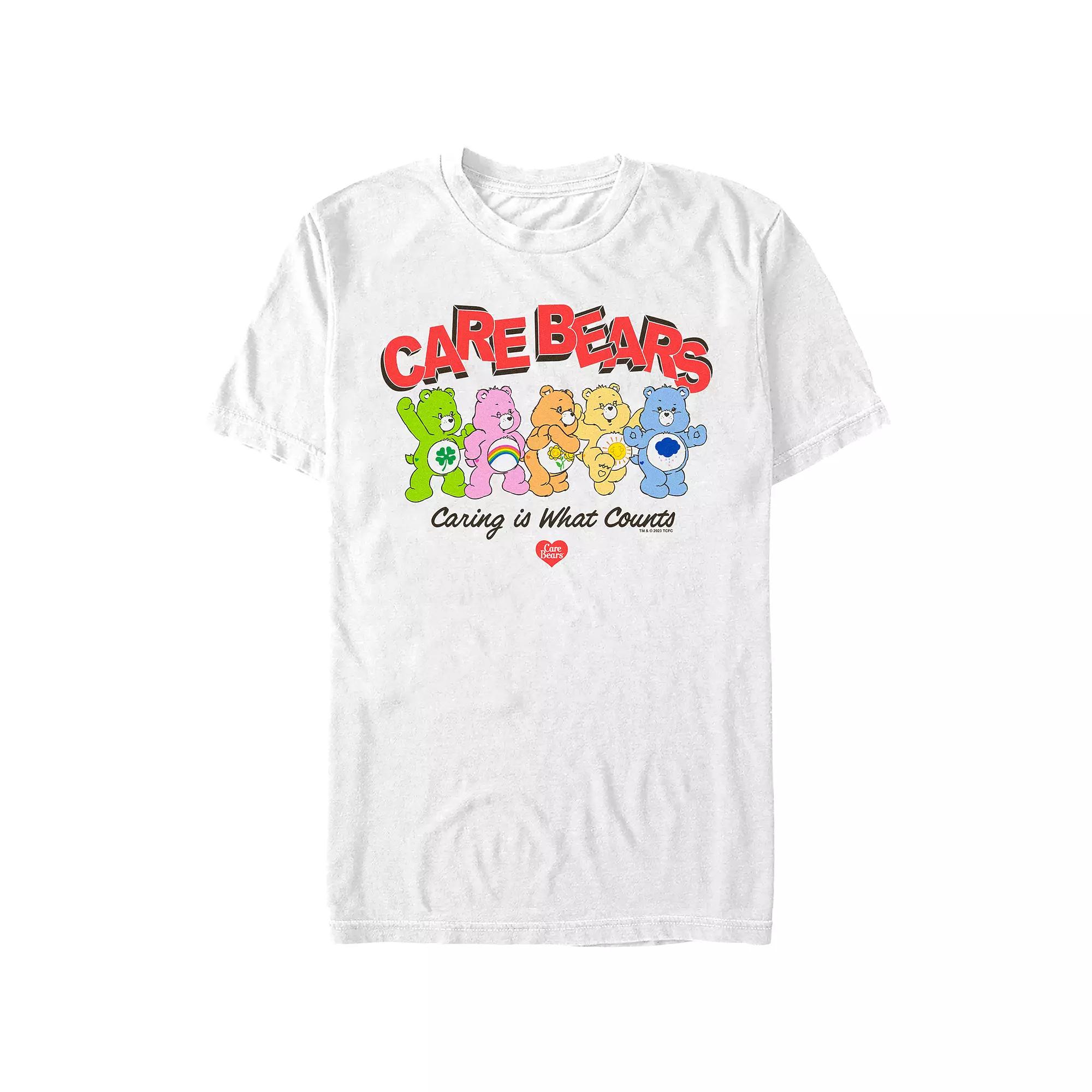 Men's Care Bears Coming Is What Counts Graphic Tee,  Product Image