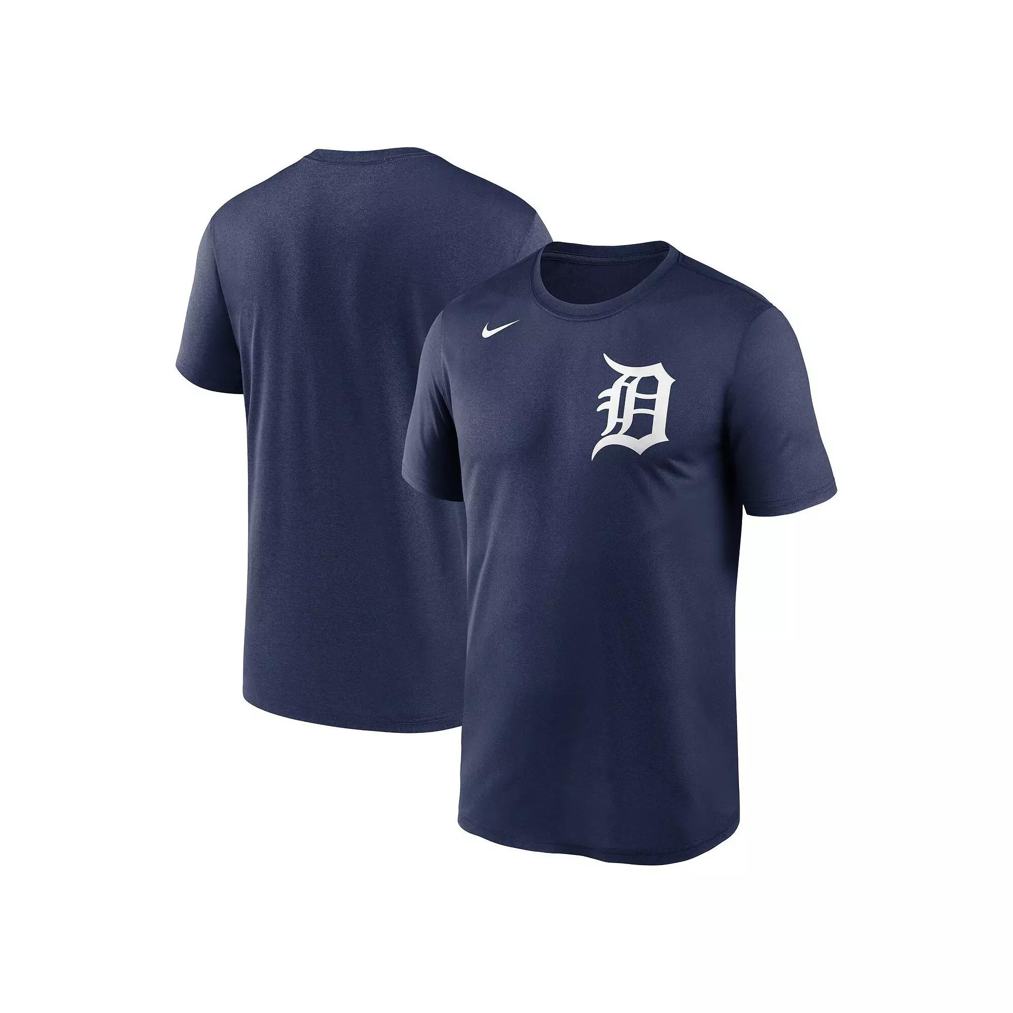 Men's Nike Navy Detroit Tigers New Legend Wordmark T-Shirt,  Product Image