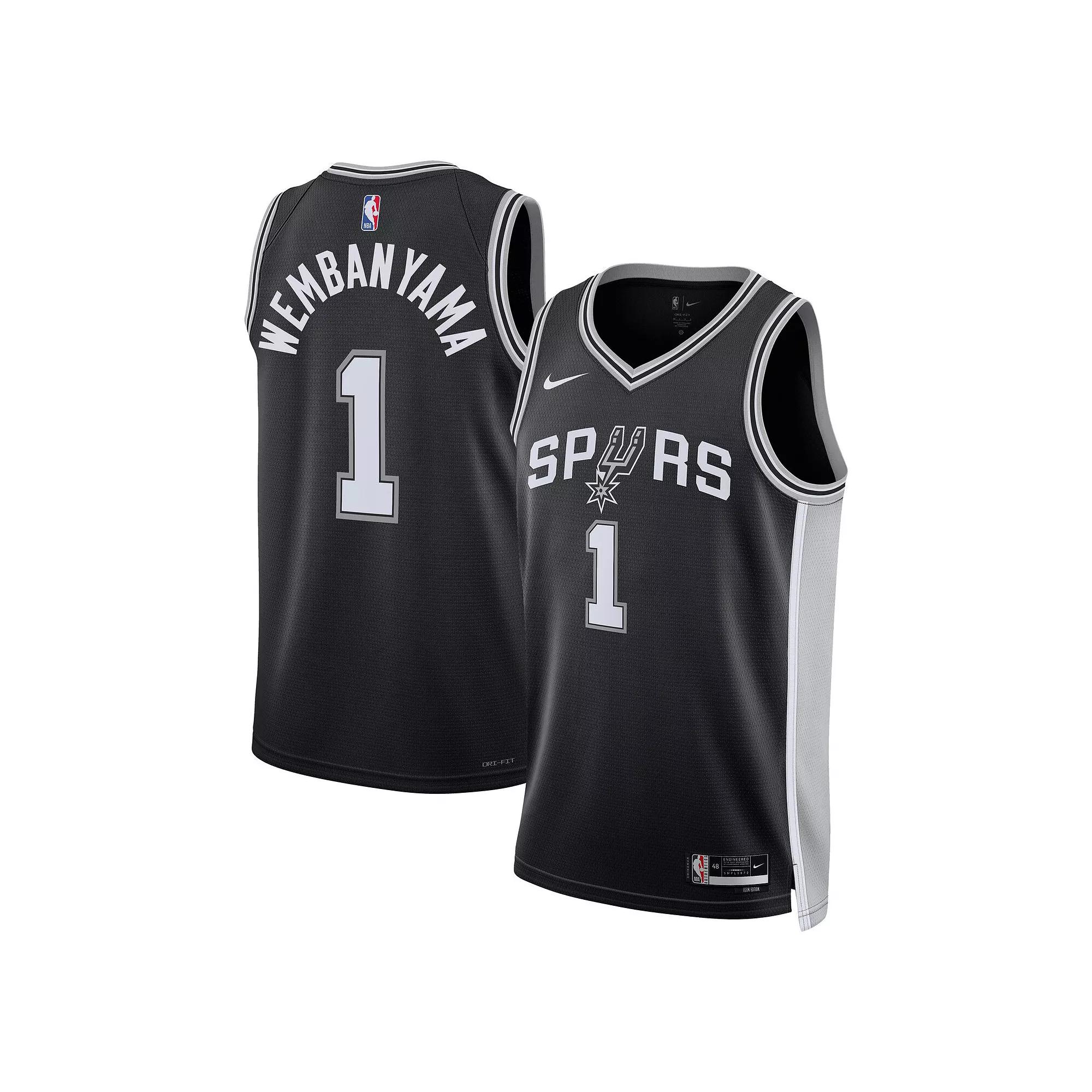 San Antonio Spurs Icon Edition Nike Mens Dri-FIT NBA Swingman Jersey | DN2022-015 Product Image