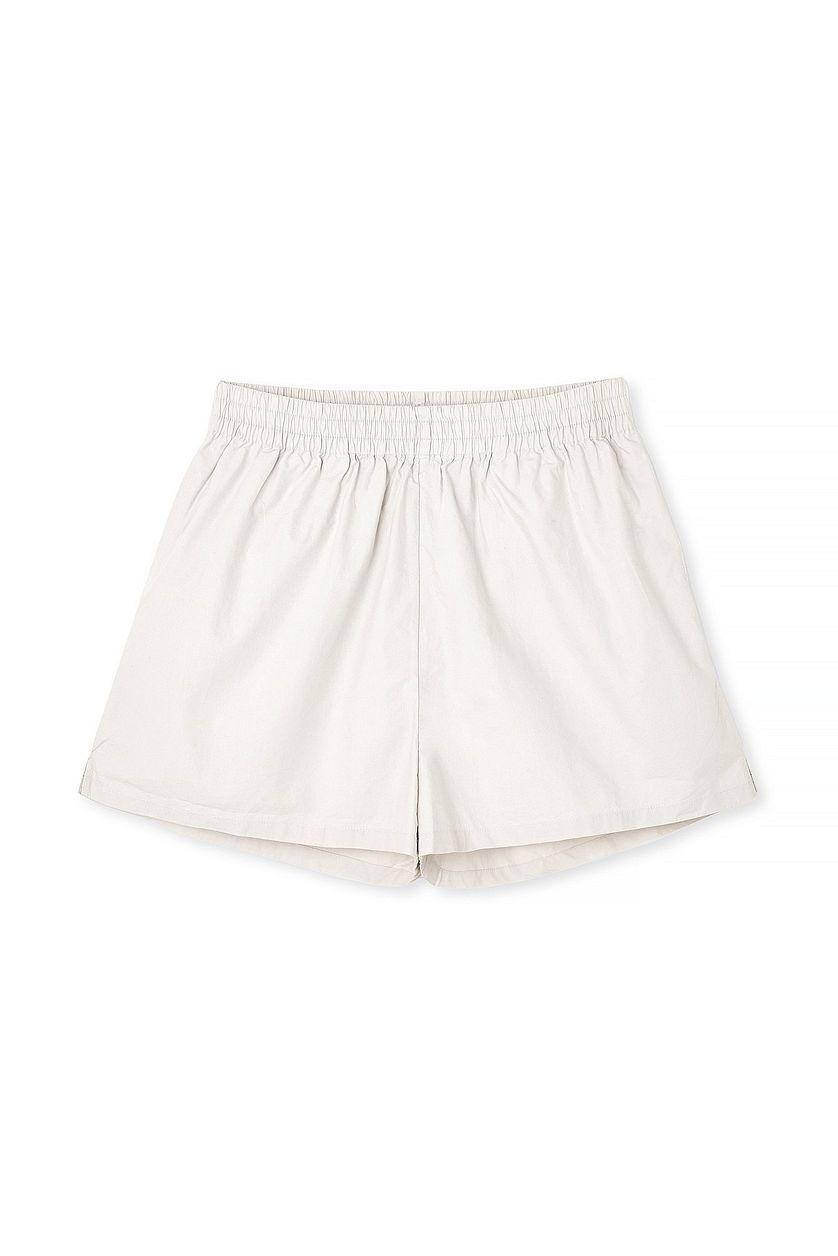 Elastic Waist Cotton Shorts Product Image