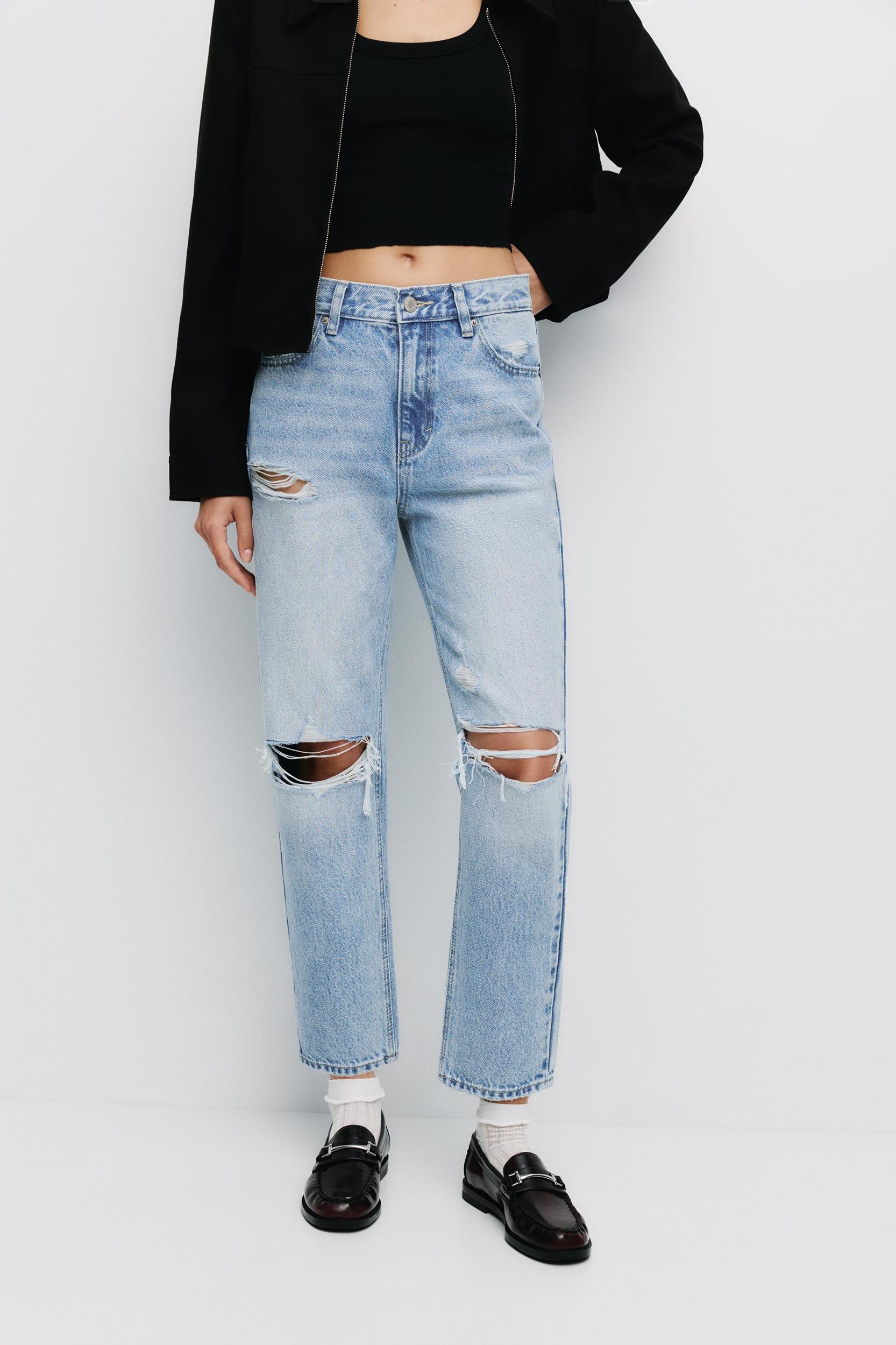 Ripped mom jeans Product Image