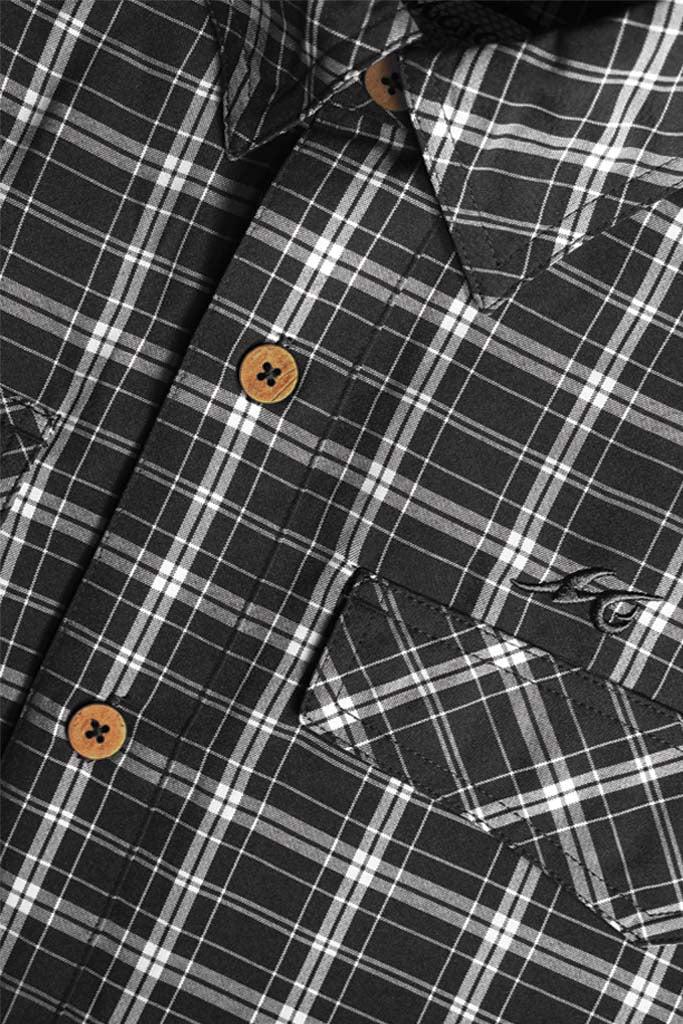 Mojo Sportswear Company Coastal Plaid Short Sleeve Men's Fishing Shirt Product Image