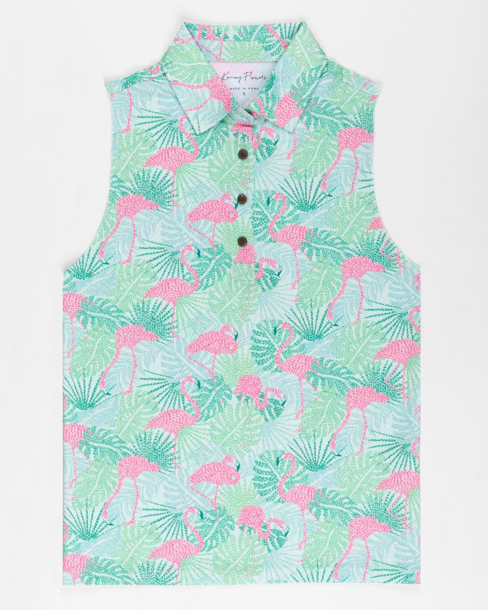 The Sunshine State - Ladies Sleeveless Golf Polo Product Image