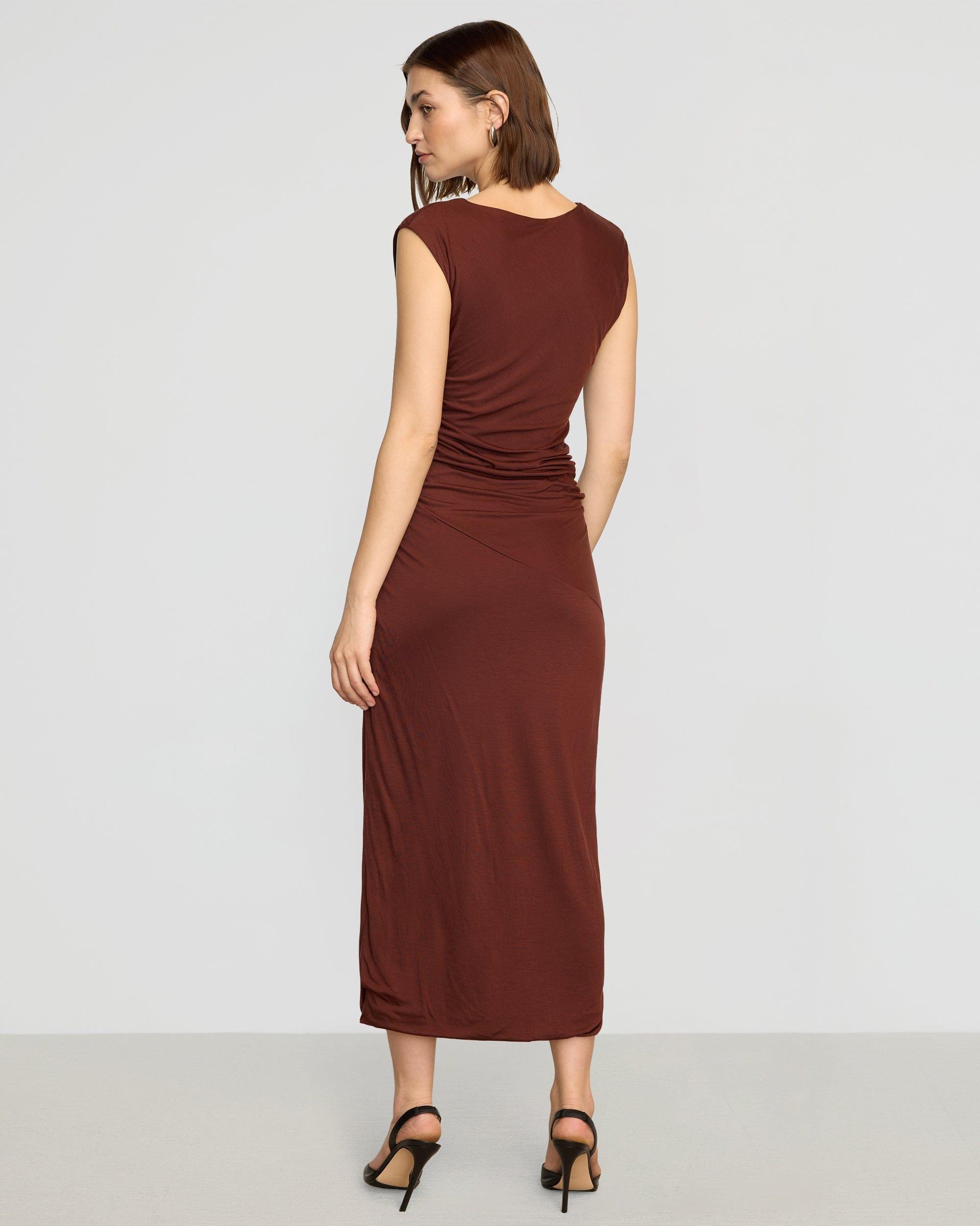Rowena Twisted Tencel Jersey Dress Product Image