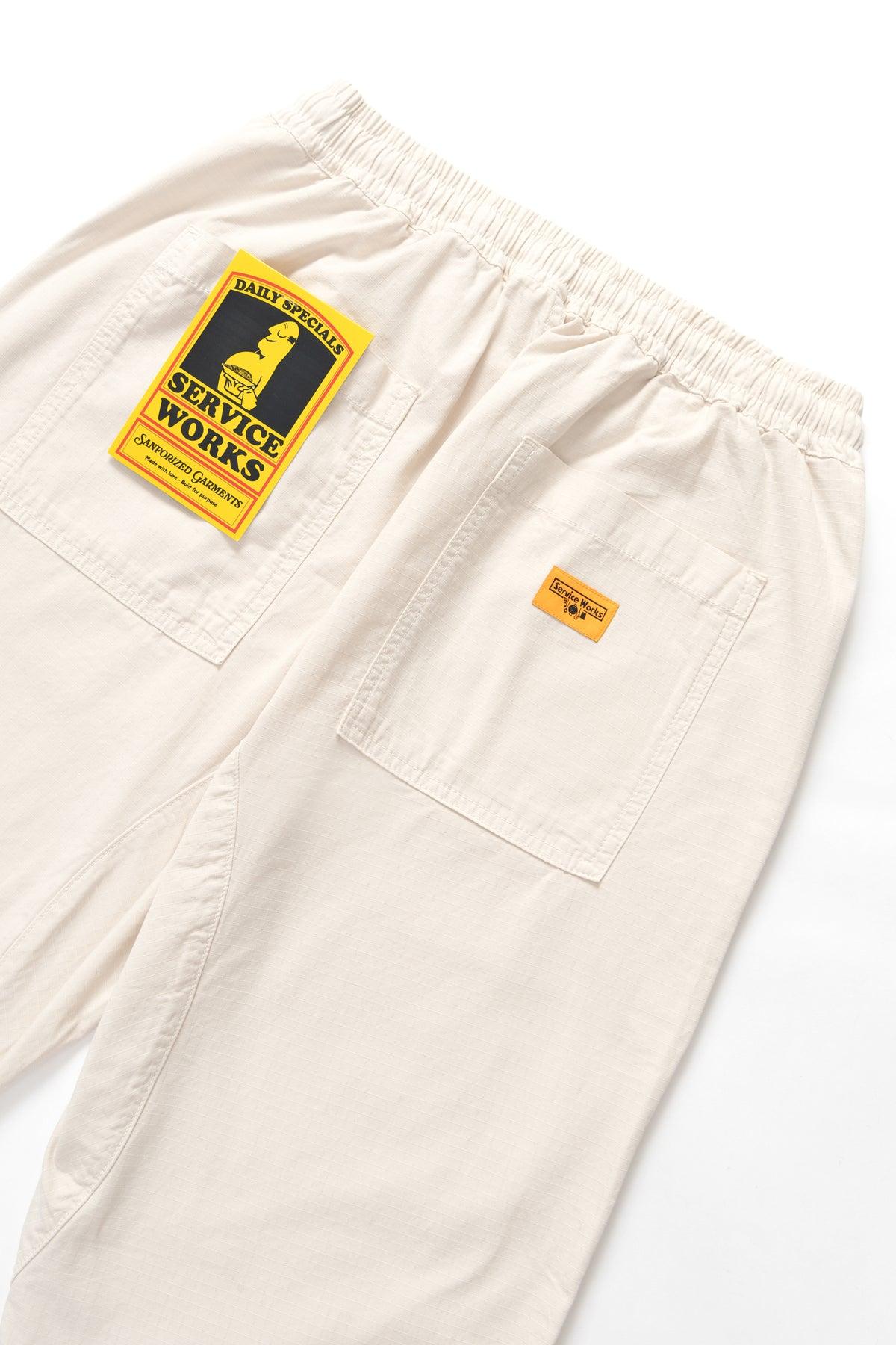 Ripstop Chef Pants - Bone Product Image