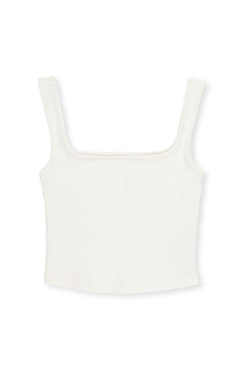 Squared Neck Singlet Product Image