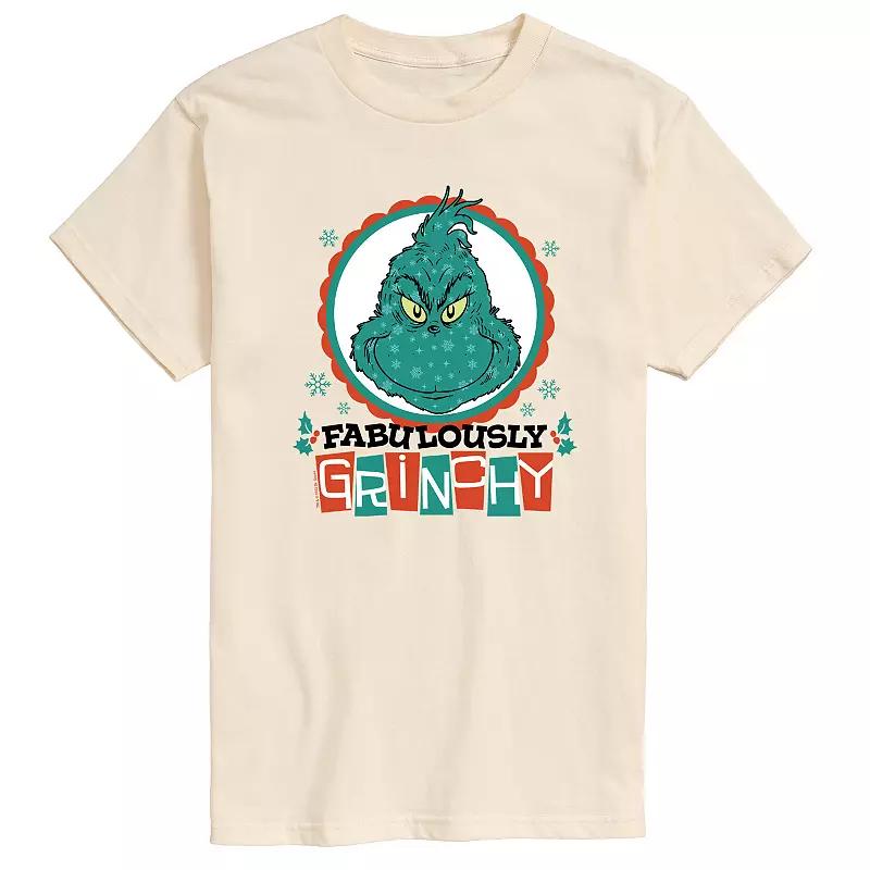 Men's Dr. Seuss The Grinch Fabulously Grinchy Graphic Tee,  Product Image