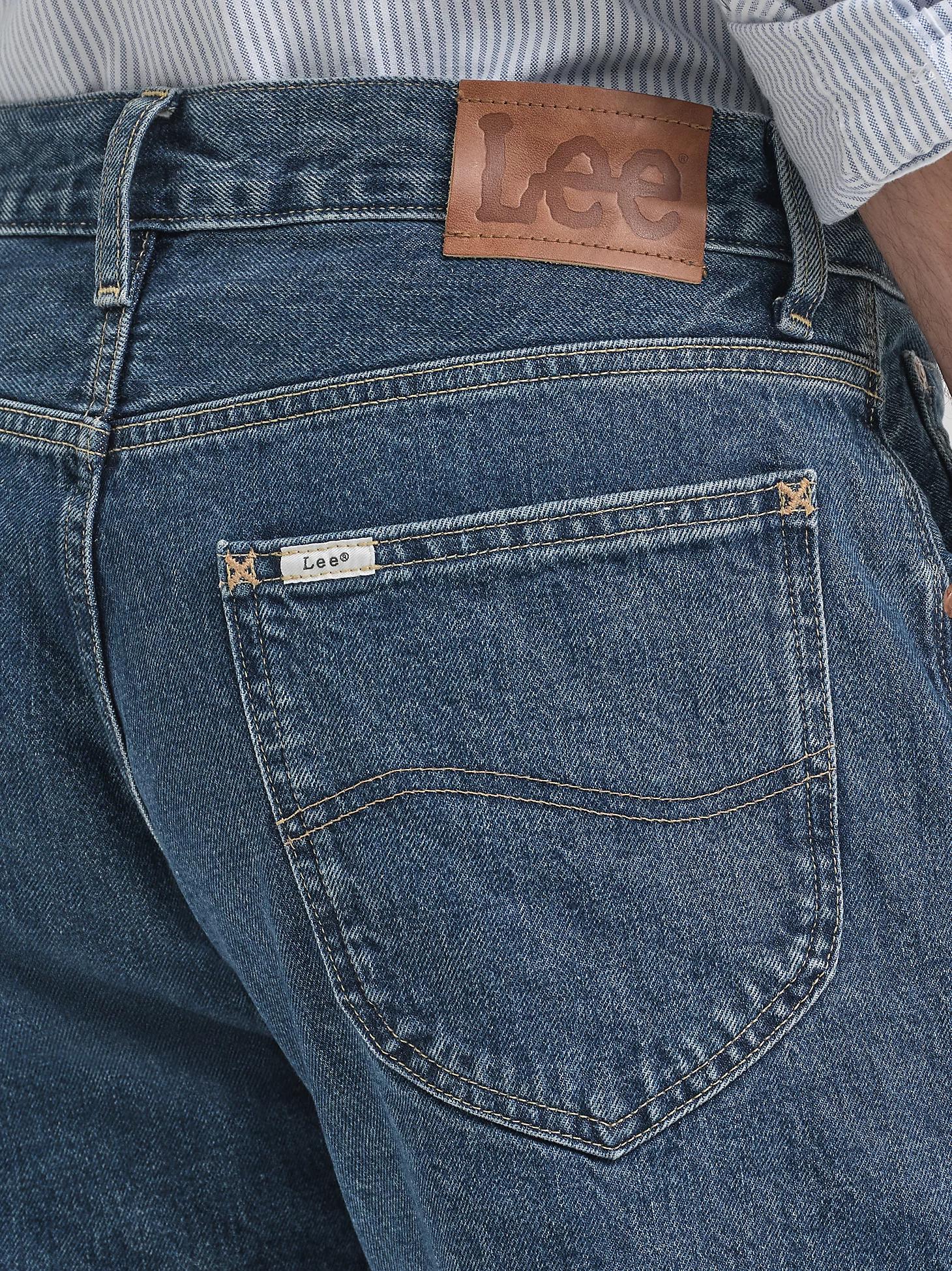 Men's Lee® x J.Crew Japanese Selvedge Denim Straight Jean | Men's Jeans | Lee® Product Image