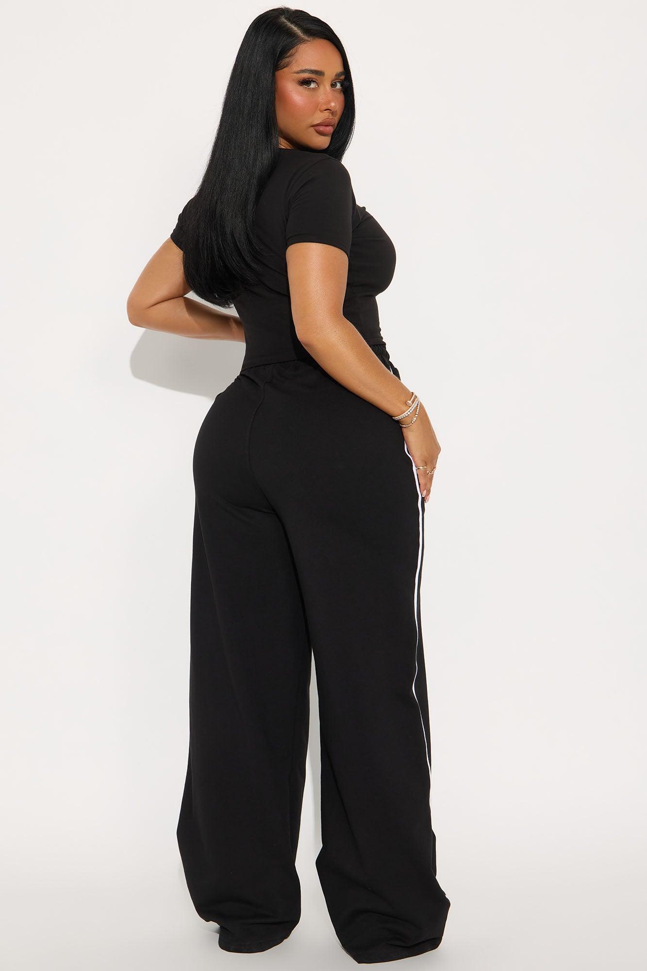 Athletic Division Pant Set - Black Product Image