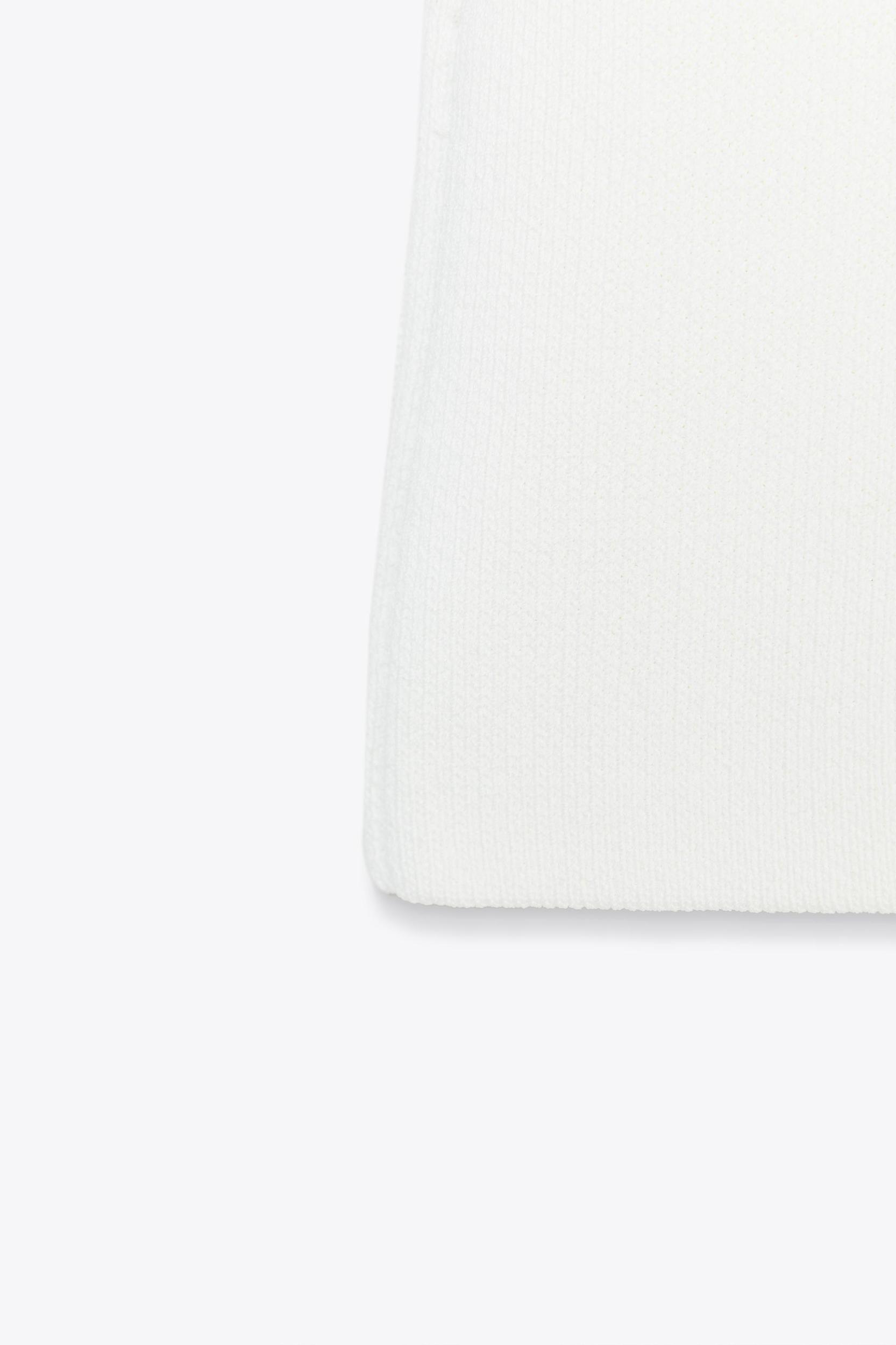 CONTRAST TIE KNIT MINI DRESS Product Image