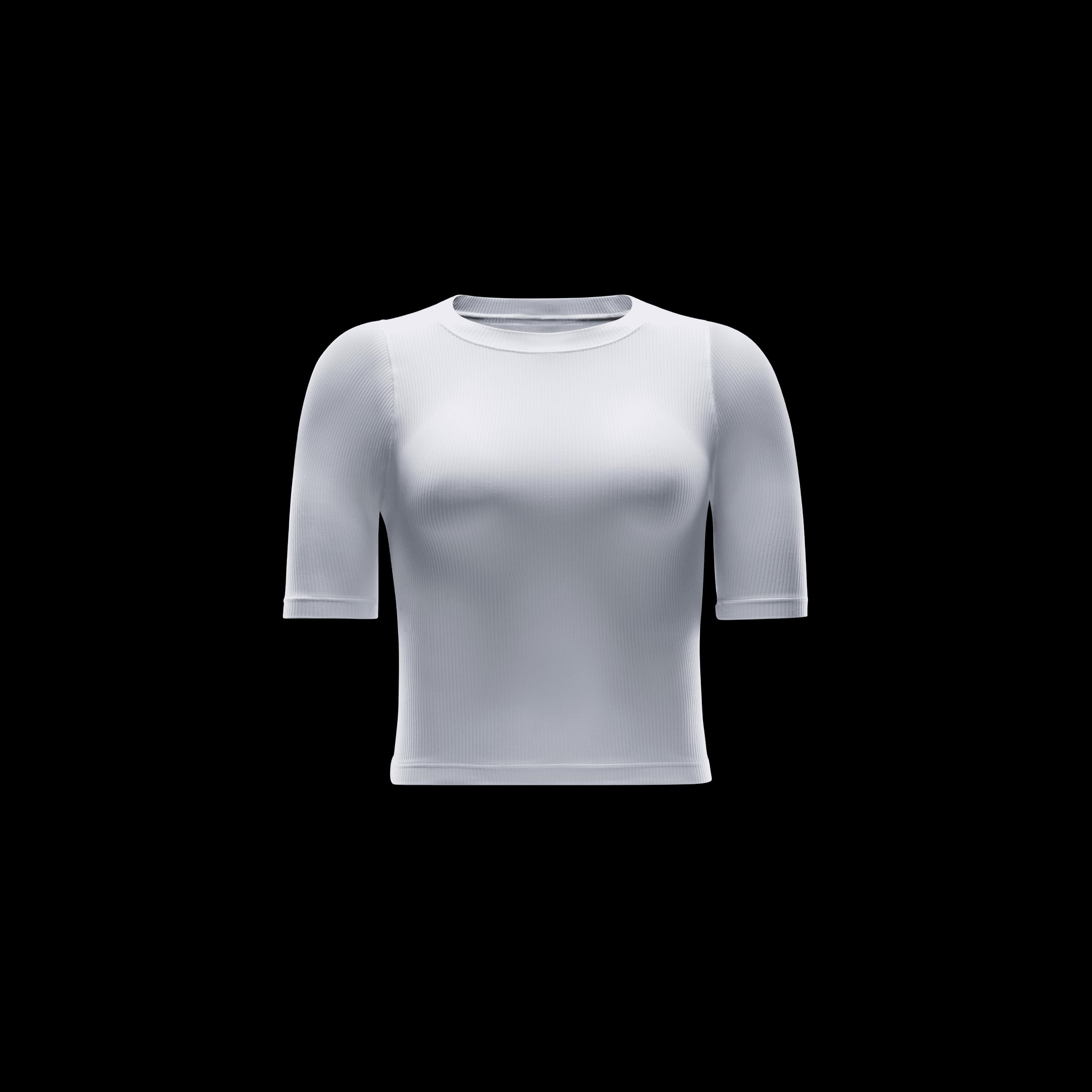 Nike Women's Zenvy Rib Dri-FIT Short-Sleeve Top Product Image