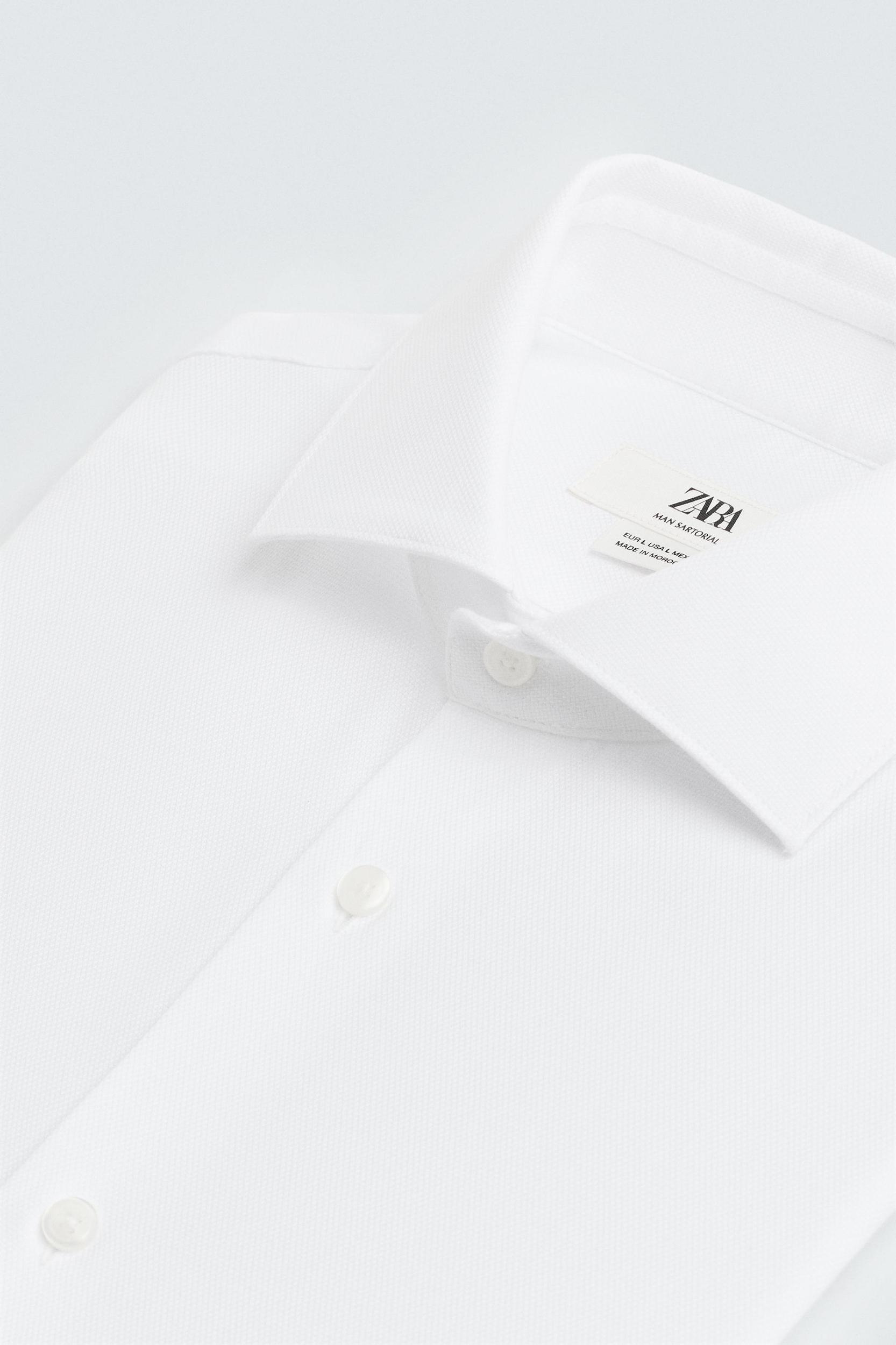 SLIM FIT TEXTURED SHIRT Product Image