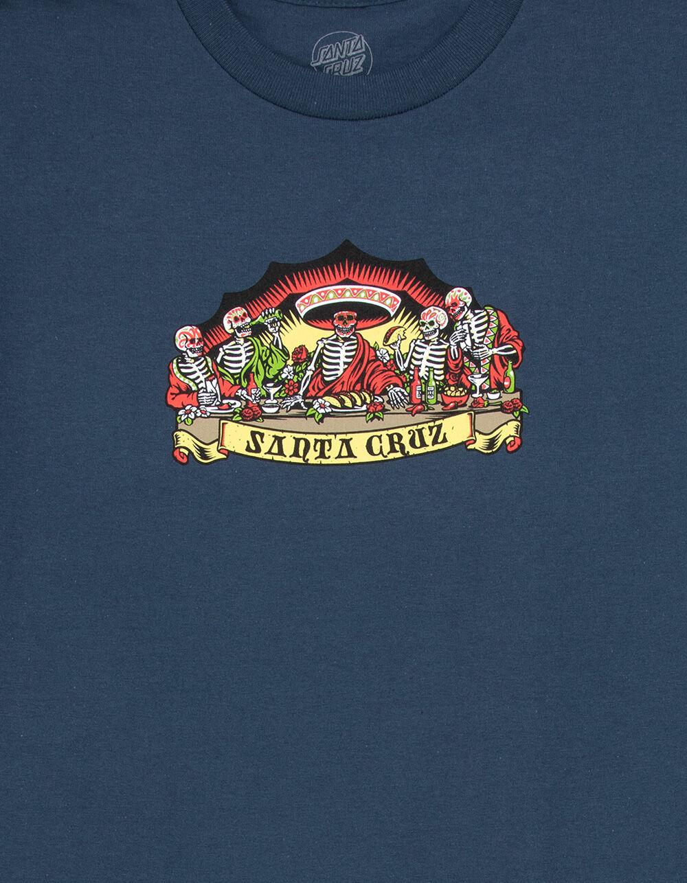 SANTA CRUZ Guzman Dead Diner Mens Tee - BLUE Product Image