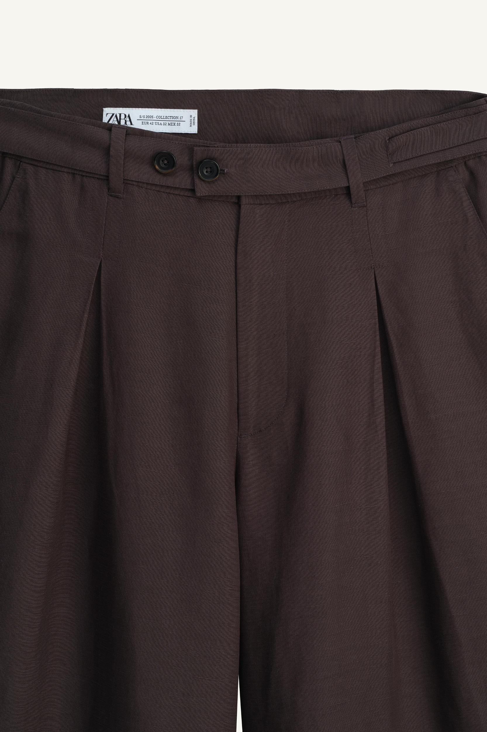 LIMITED EDITION LYOCELL LINEN SHORTS Product Image