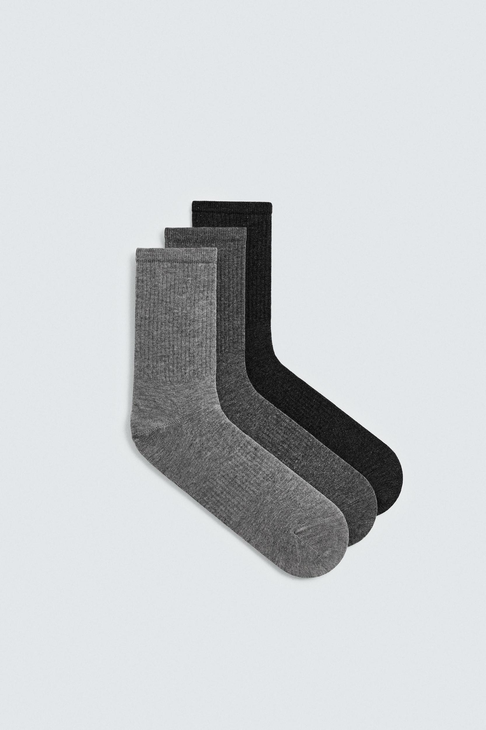 3-PACK RIB SOCKS Product Image