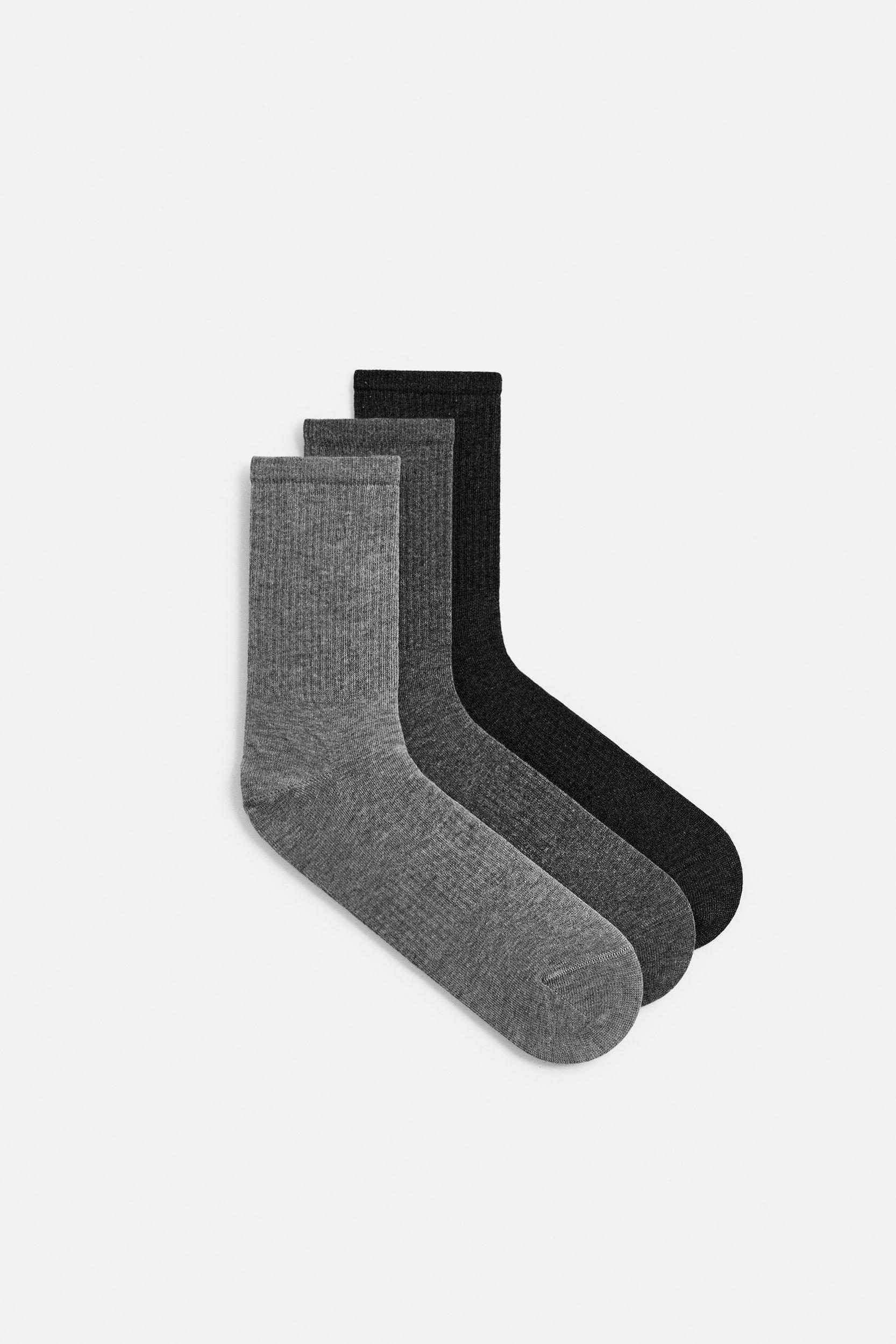 3-PACK RIB SOCKS Product Image