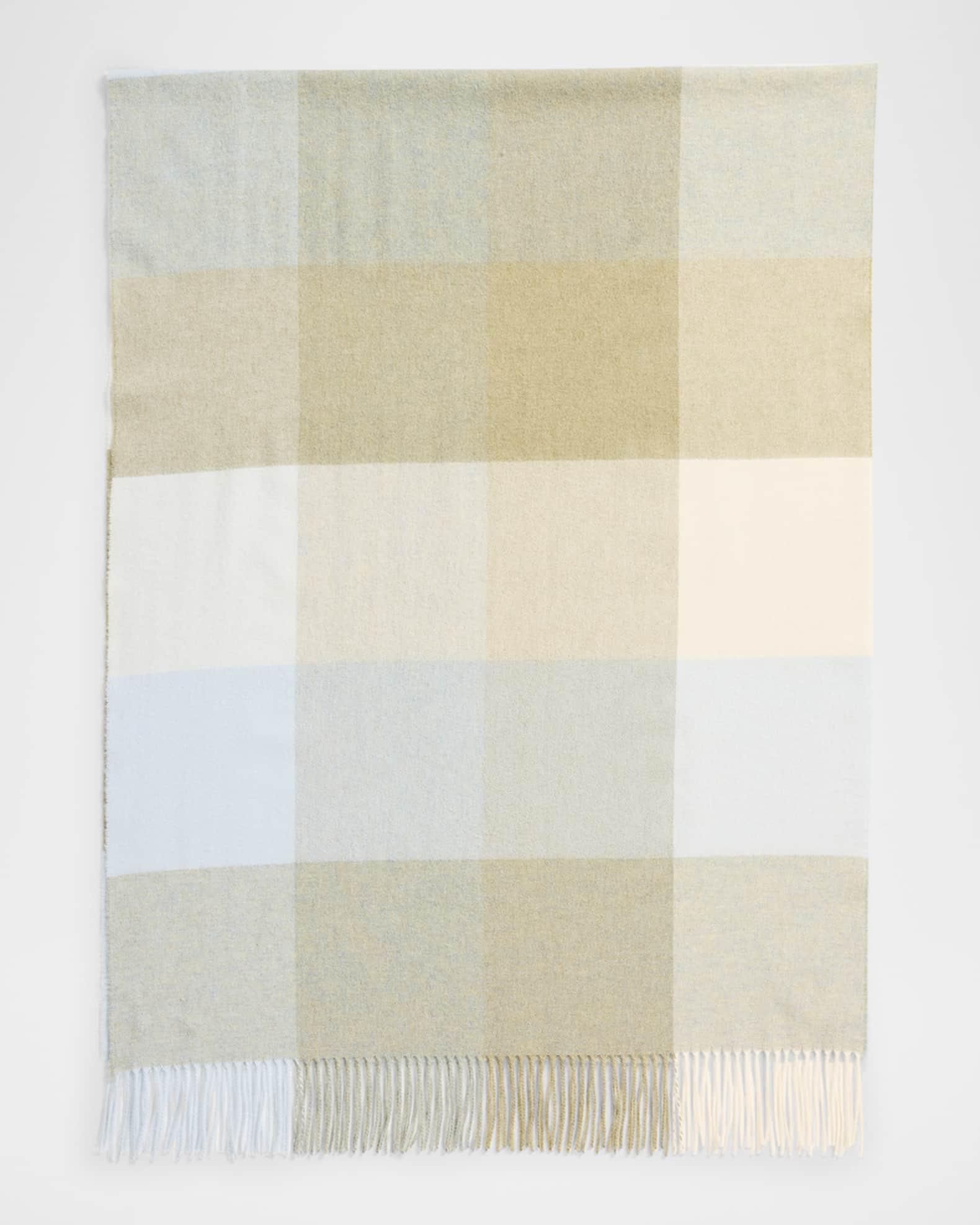 Cashmere Check-Print Scarf  Product Image