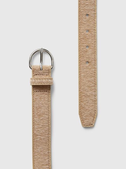 Vegan Calf-Hair Belt Product Image